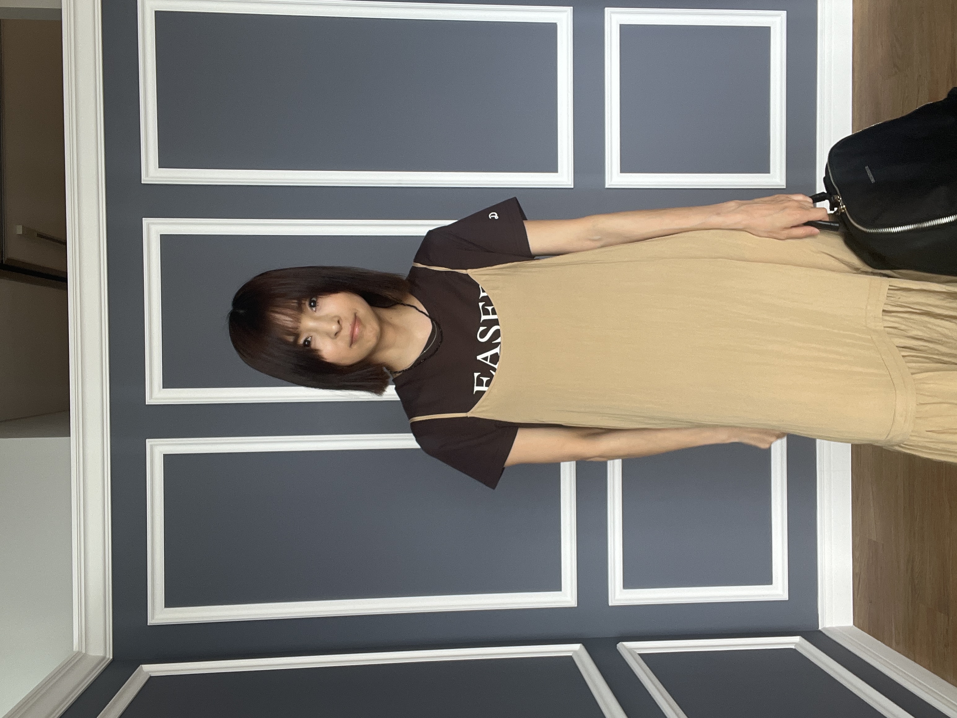 misaさんの「DRESSTERIOR｜【ウォッシャブル】ワッシャーボリュームフレアキャミワンピース」を使ったコーディネート