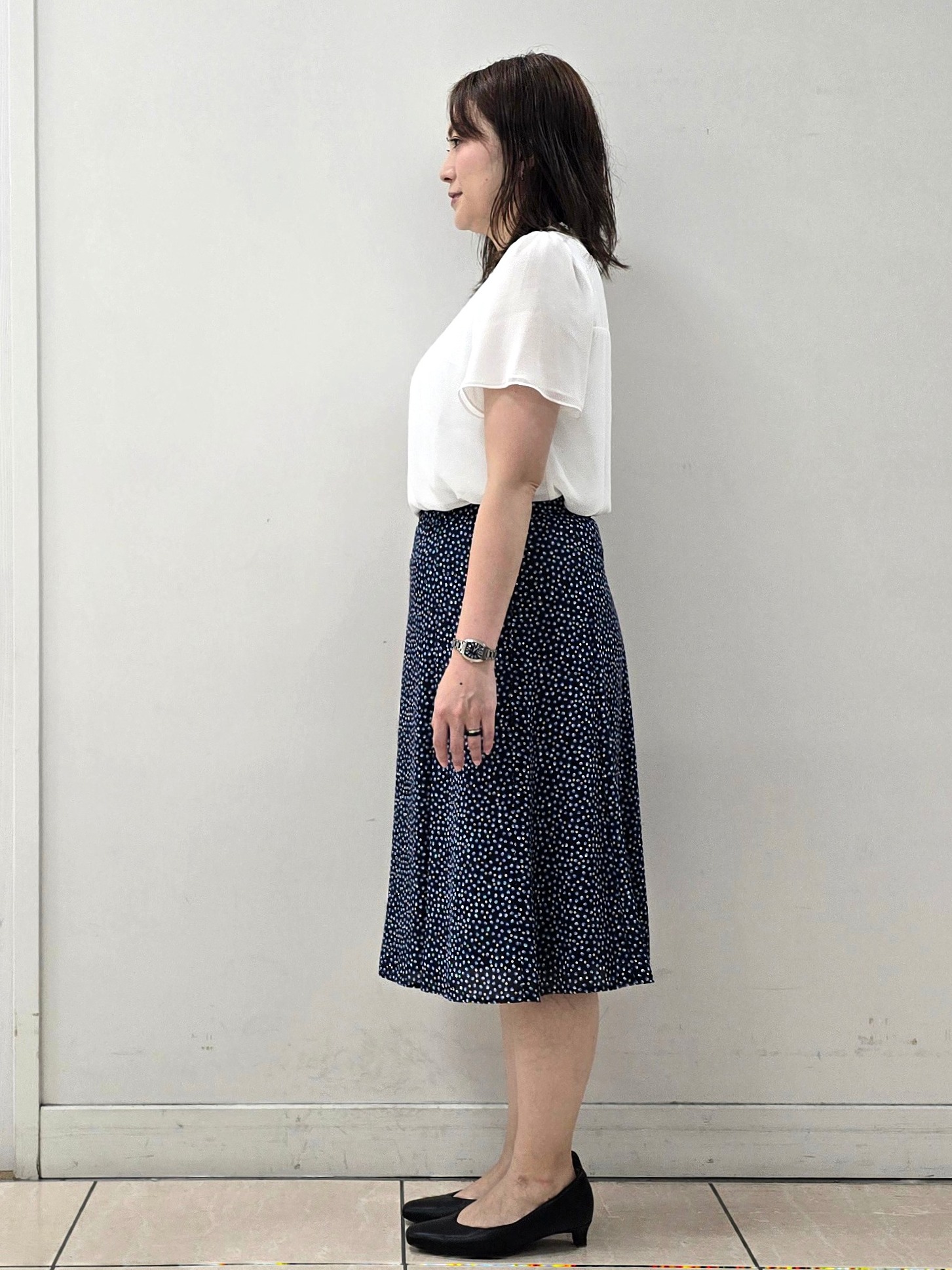 fkeさんの「Reflect｜【S-4Lサイズ/UVカット／接触冷感】シフォンジャージブラウス」を使ったコーディネート