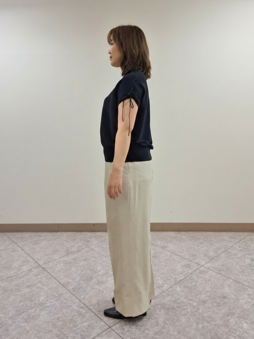 S.xuliさんの「Reflect｜レースアップスリーブデザインニット」を使ったコーディネート