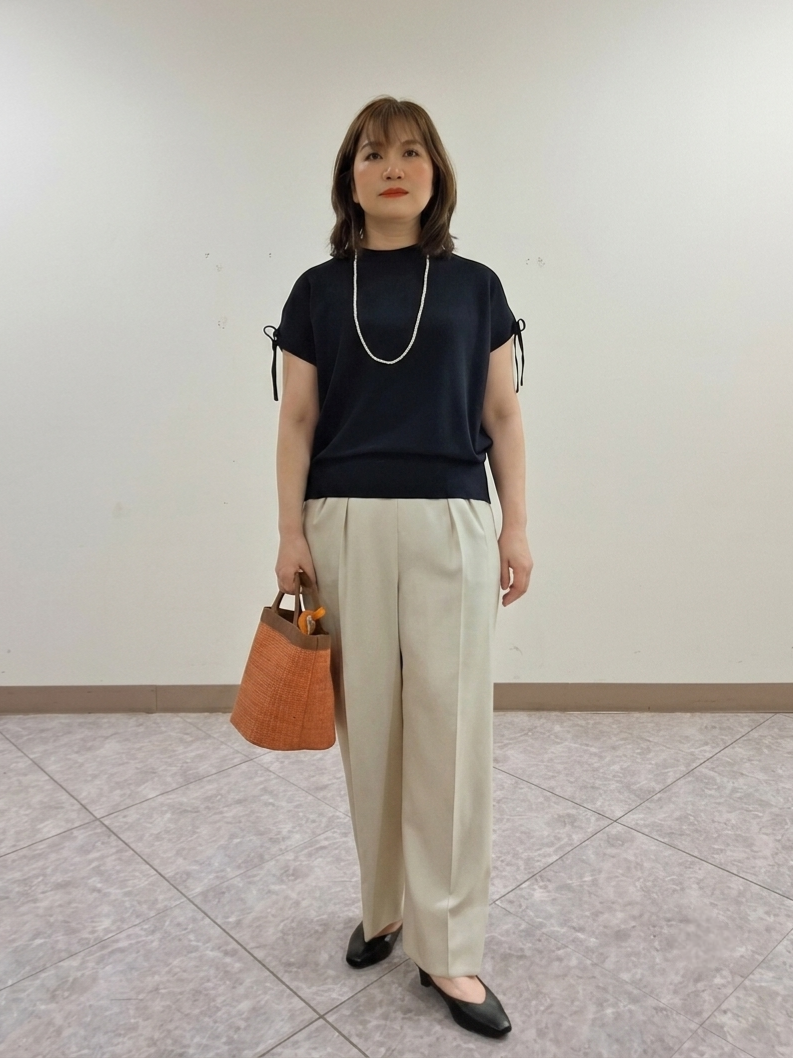S.xuliさんの「Reflect｜レースアップスリーブデザインニット」を使ったコーディネート