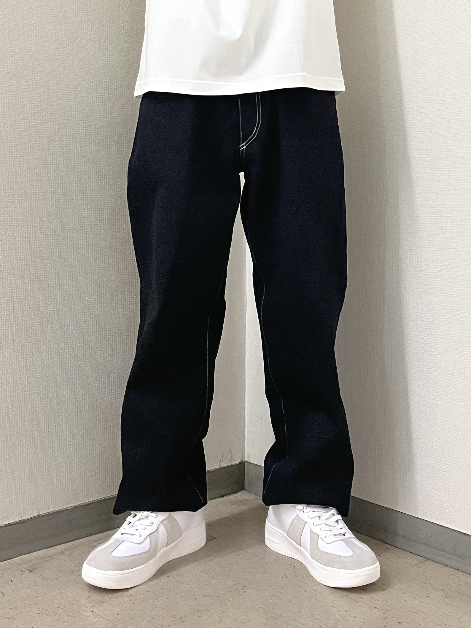 URAさんの「TAKEO KIKUCHI｜播州織り 千鳥 半袖シャツ」を使ったコーディネート