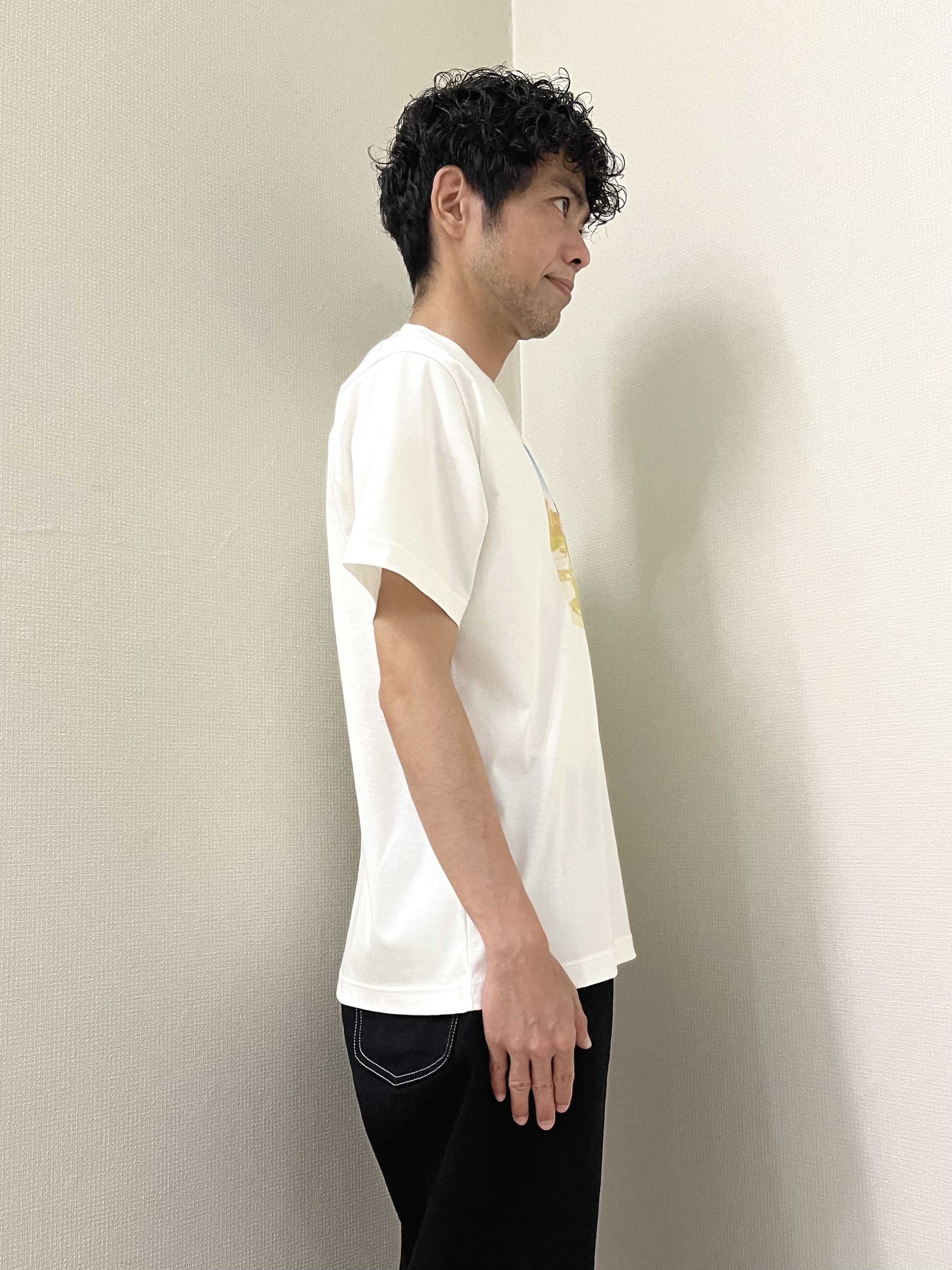 URAさんの「TAKEO KIKUCHI｜播州織り 千鳥 半袖シャツ」を使ったコーディネート