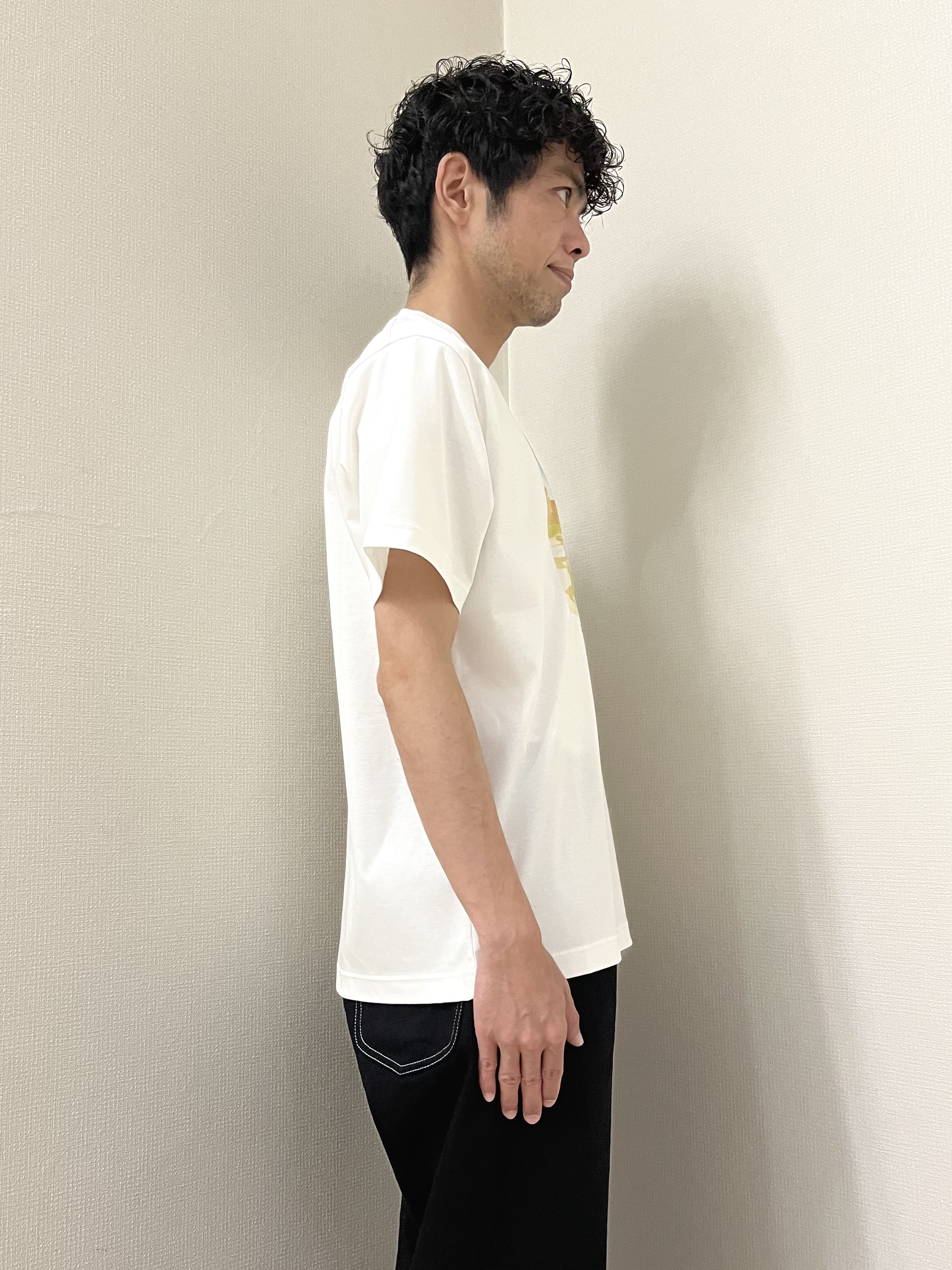URAさんの「TAKEO KIKUCHI｜播州織り 千鳥 半袖シャツ」を使ったコーディネート