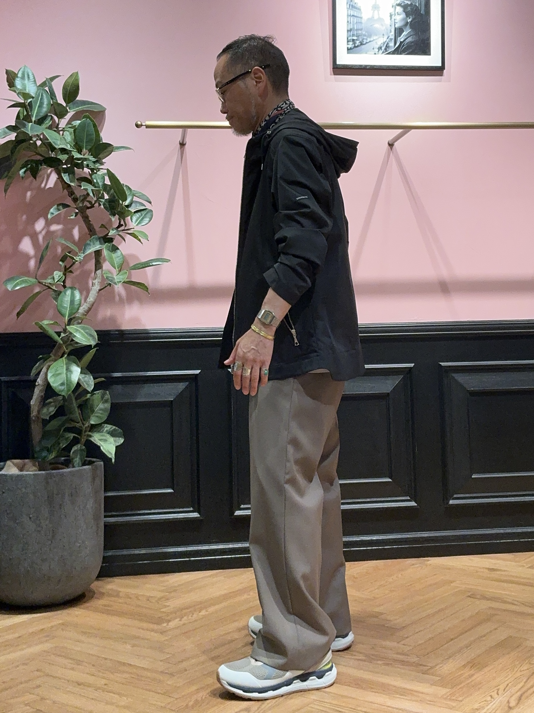 torigoeさんの「DRESSTERIOR｜【撥水/透湿素材/ウォッシャブル】LIMONTA ハイスペックパーカー」を使ったコーディネート