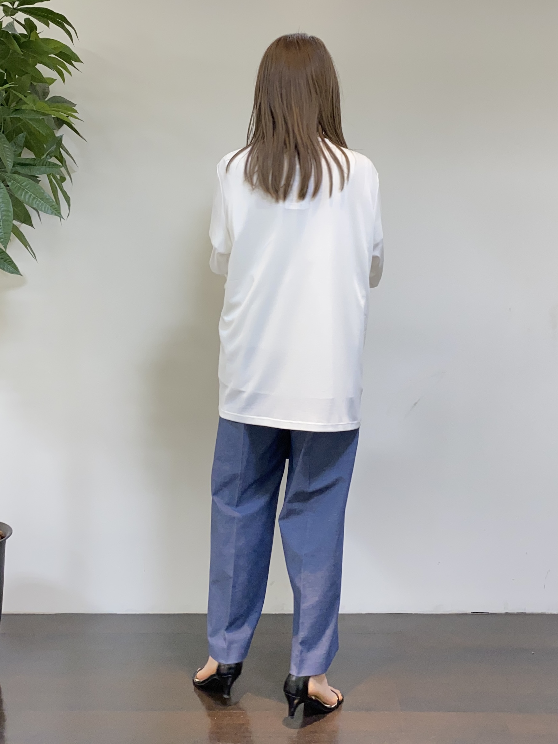 tomoさんの「UNTITLED｜【接触冷感/UVカット/遮熱機能】フライスジャージカーディガン」を使ったコーディネート