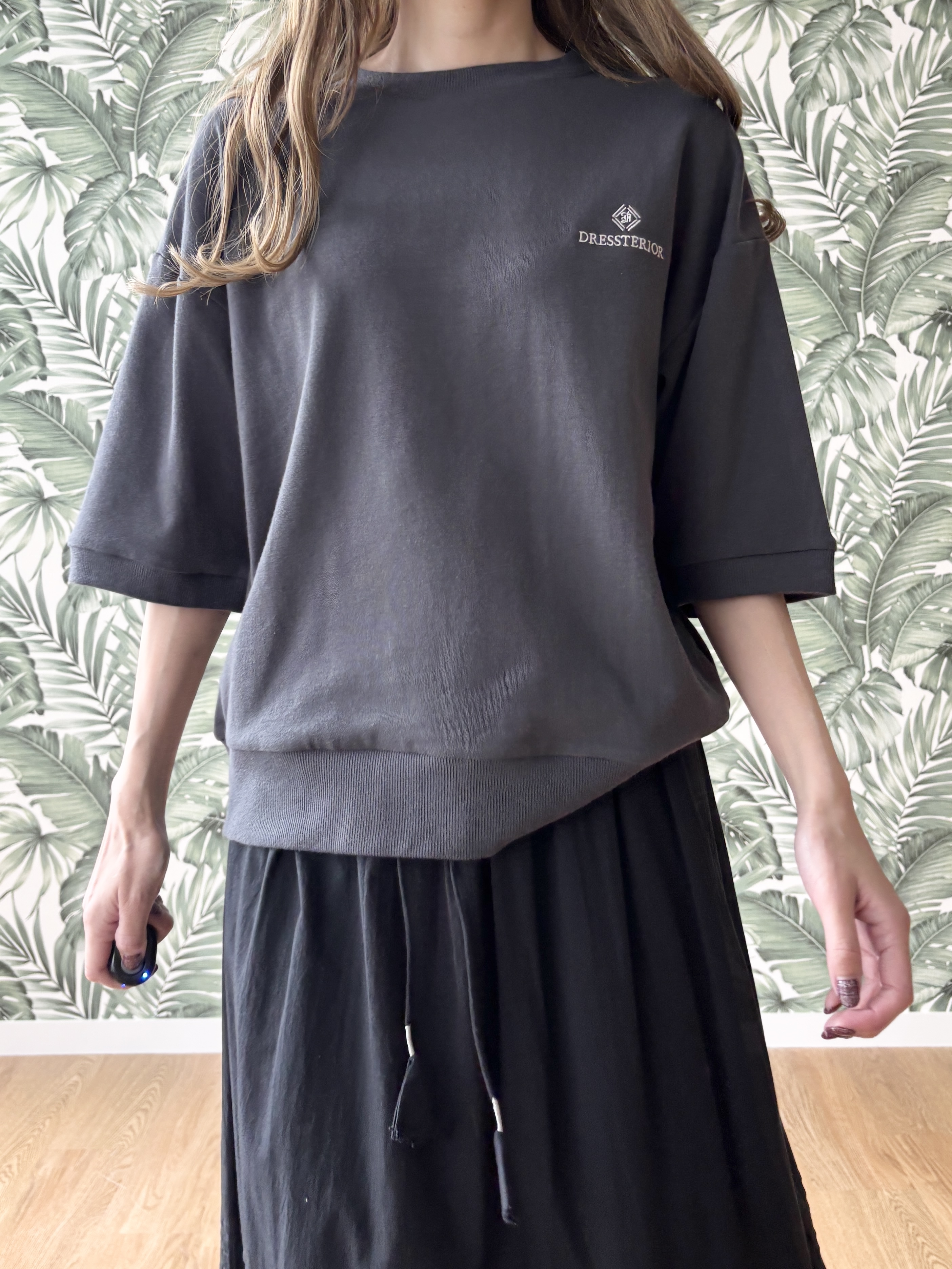 清水夏姫さんの「DRESSTERIOR｜ウォッシャブルエンブロイダリースカート」を使ったコーディネート