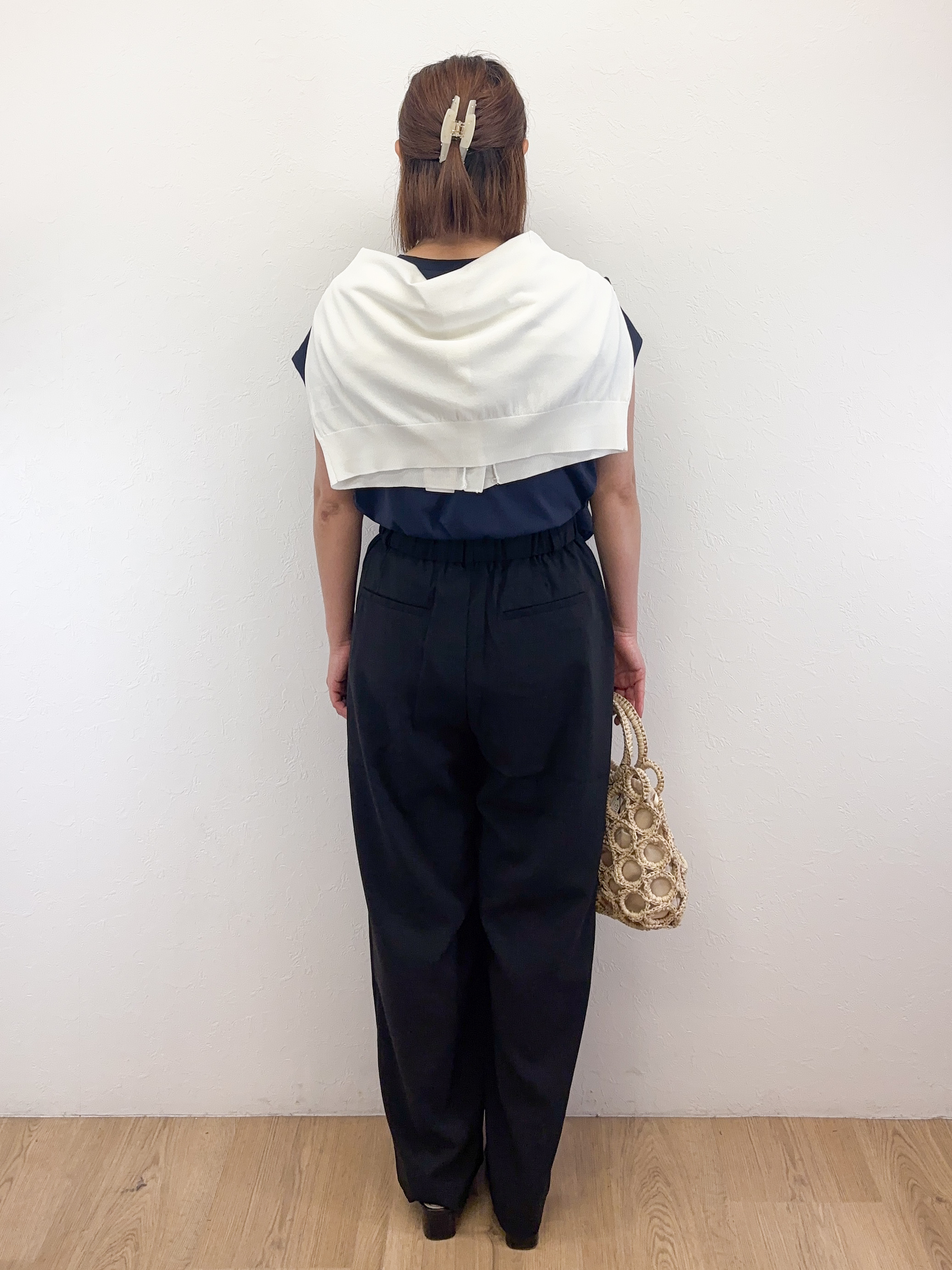 Takeさんの「OPAQUE.CLIP｜【UV／接触冷感】Vネックリラクシーニットカーディガン《洗濯機OK／抗ピル》」を使ったコーディネート