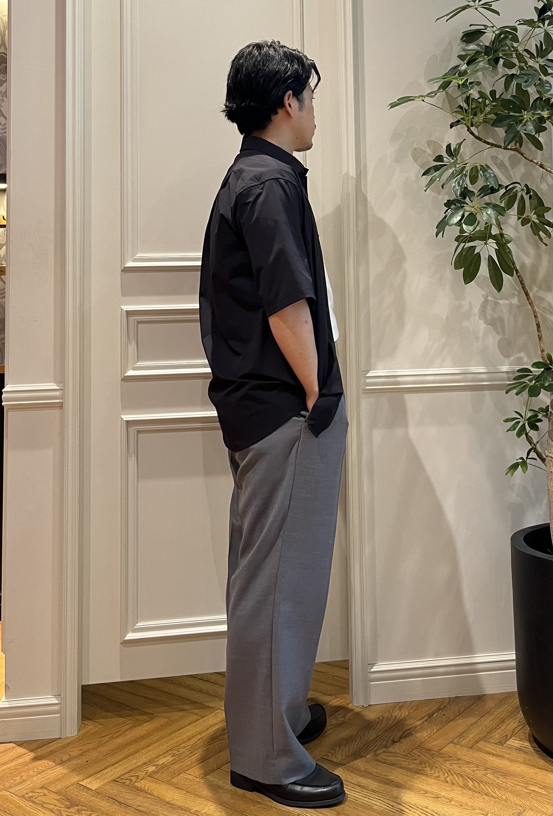 Tokuさんの「DRESSTERIOR｜【干場義雅&times;K－3B&times;DRESSTERIOR】ストレッチシャツ」を使ったコーディネート
