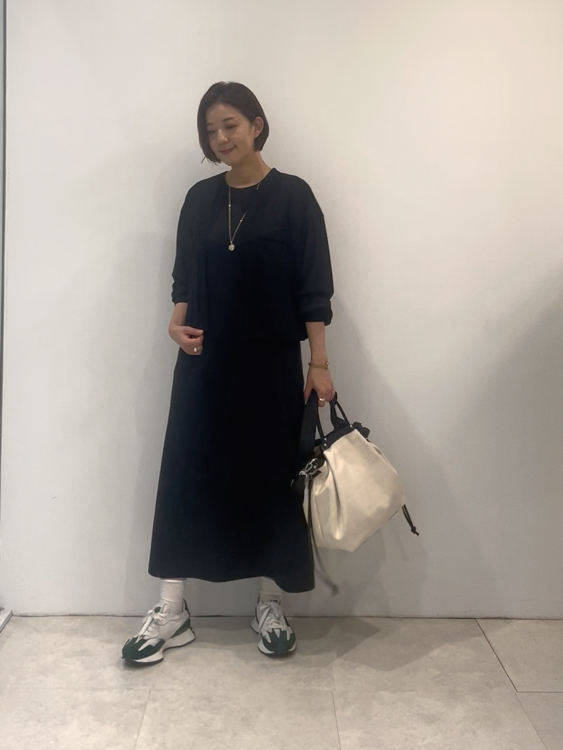 まどかさんの「UNTITLED｜【古畑星夏さん着用/洗える】シアーブルゾン」を使ったコーディネート