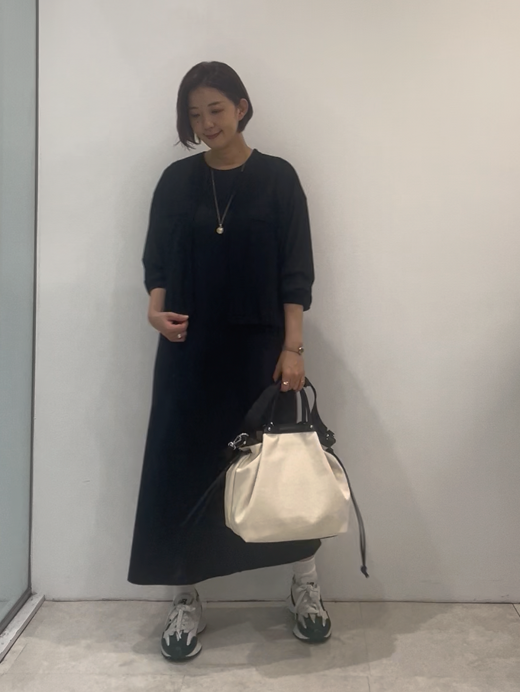 まどかさんの「UNTITLED｜【古畑星夏さん着用/洗える】シアーブルゾン」を使ったコーディネート