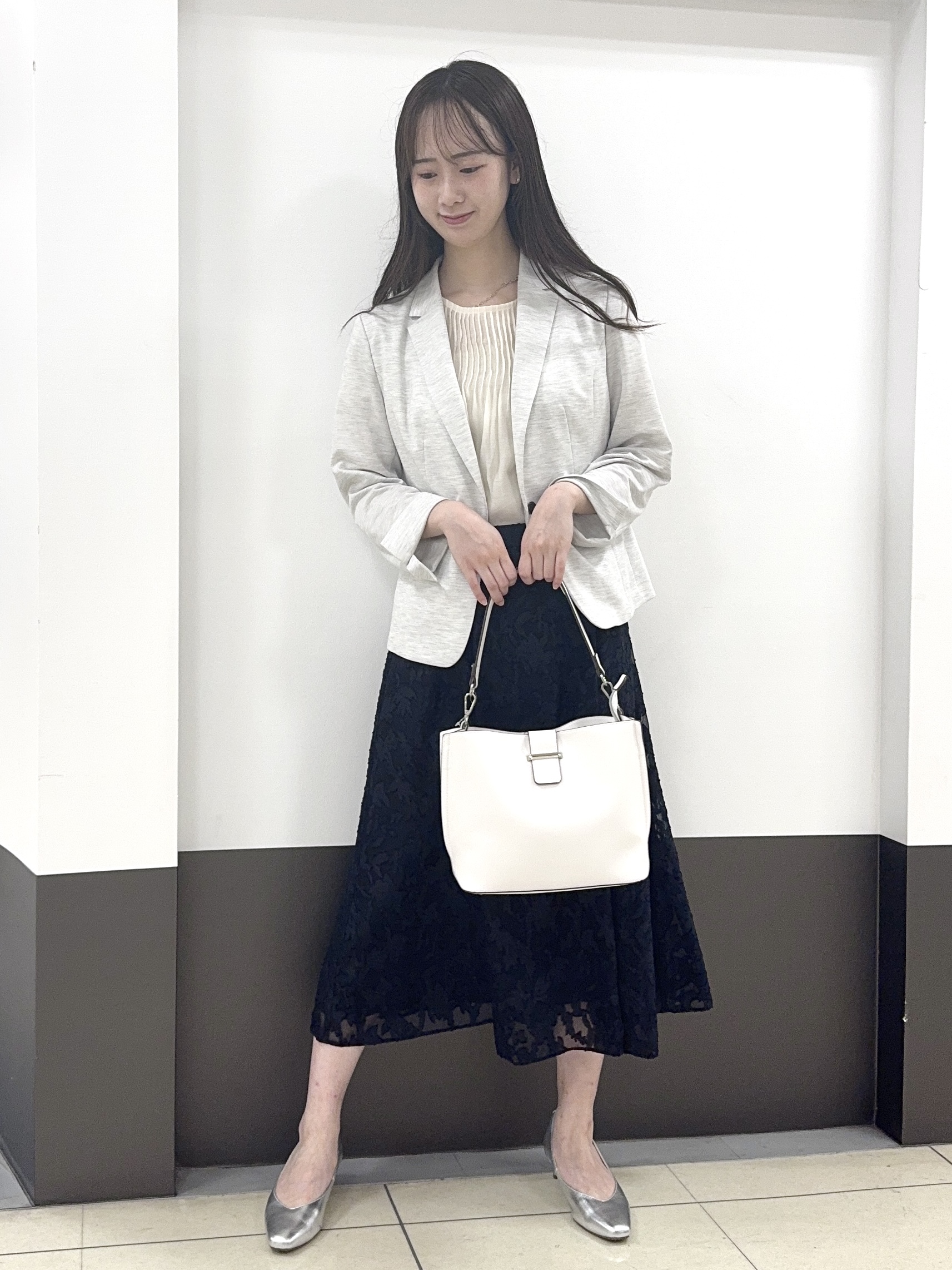 Nrinさんの「Reflect｜【SS-4Lサイズ／UVカット／接触冷感】匠ジャケット／ベーシックテーラード」を使ったコーディネート