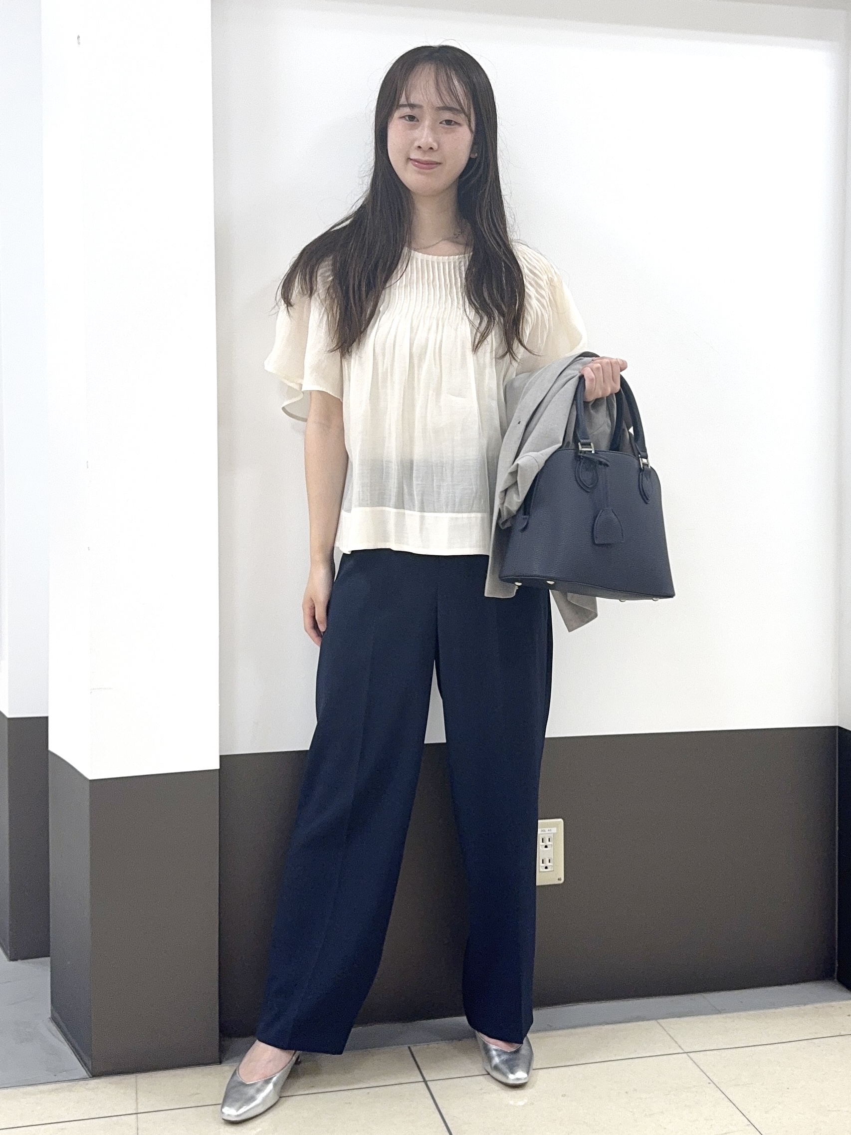Nrinさんの「Reflect｜【SS-4Lサイズ／接触冷感／シワになりにくい】リラクシーテーラードジャケット」を使ったコーディネート
