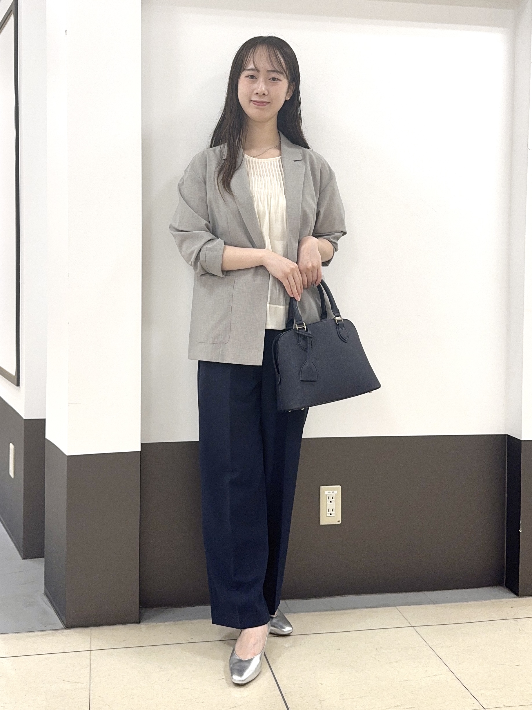Nrinさんの「Reflect｜【SS-4Lサイズ／接触冷感／シワになりにくい】リラクシーテーラードジャケット」を使ったコーディネート