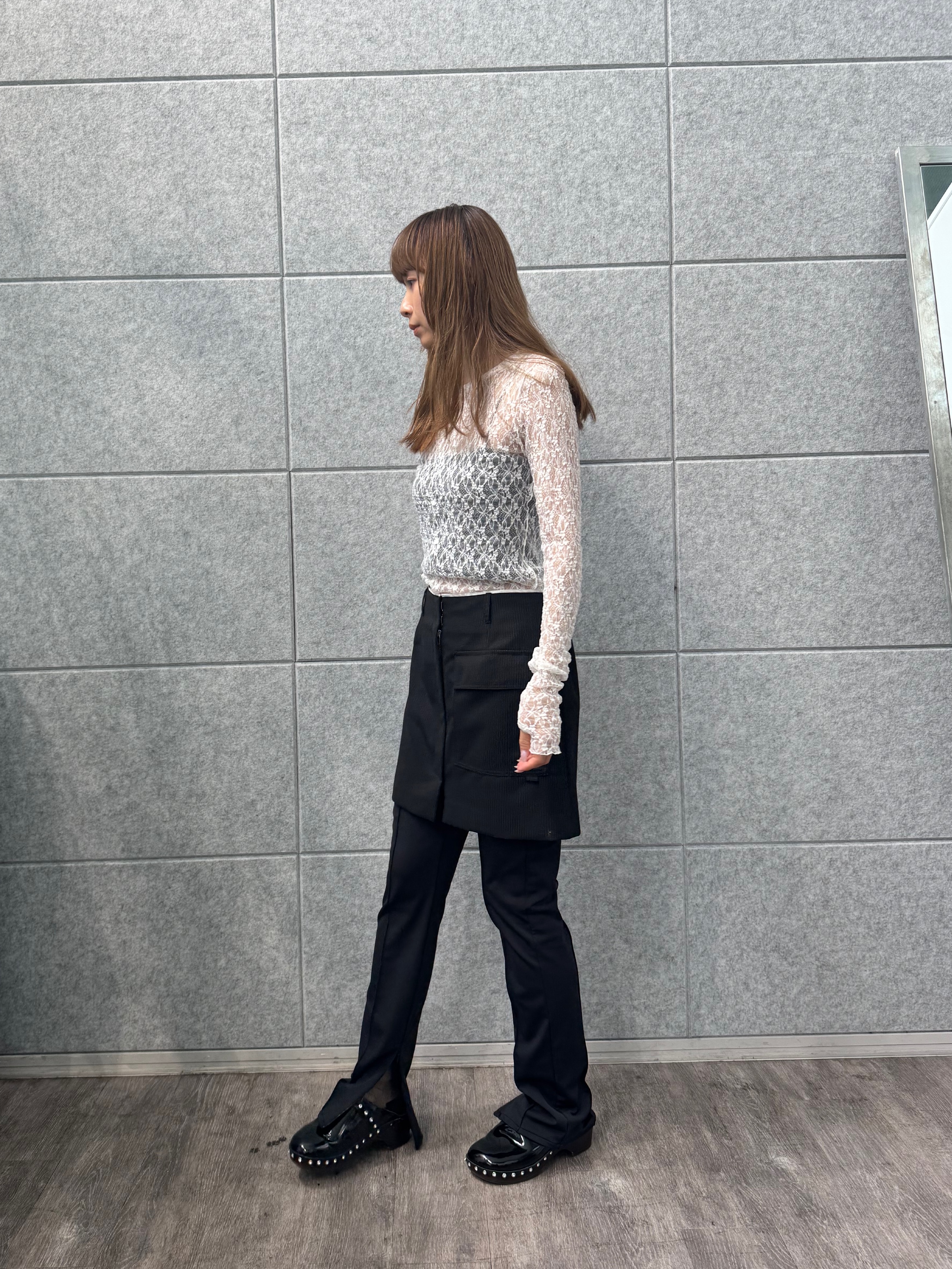 designer yukaさんの「CODE A｜【Re】zip leggings pants」を使ったコーディネート