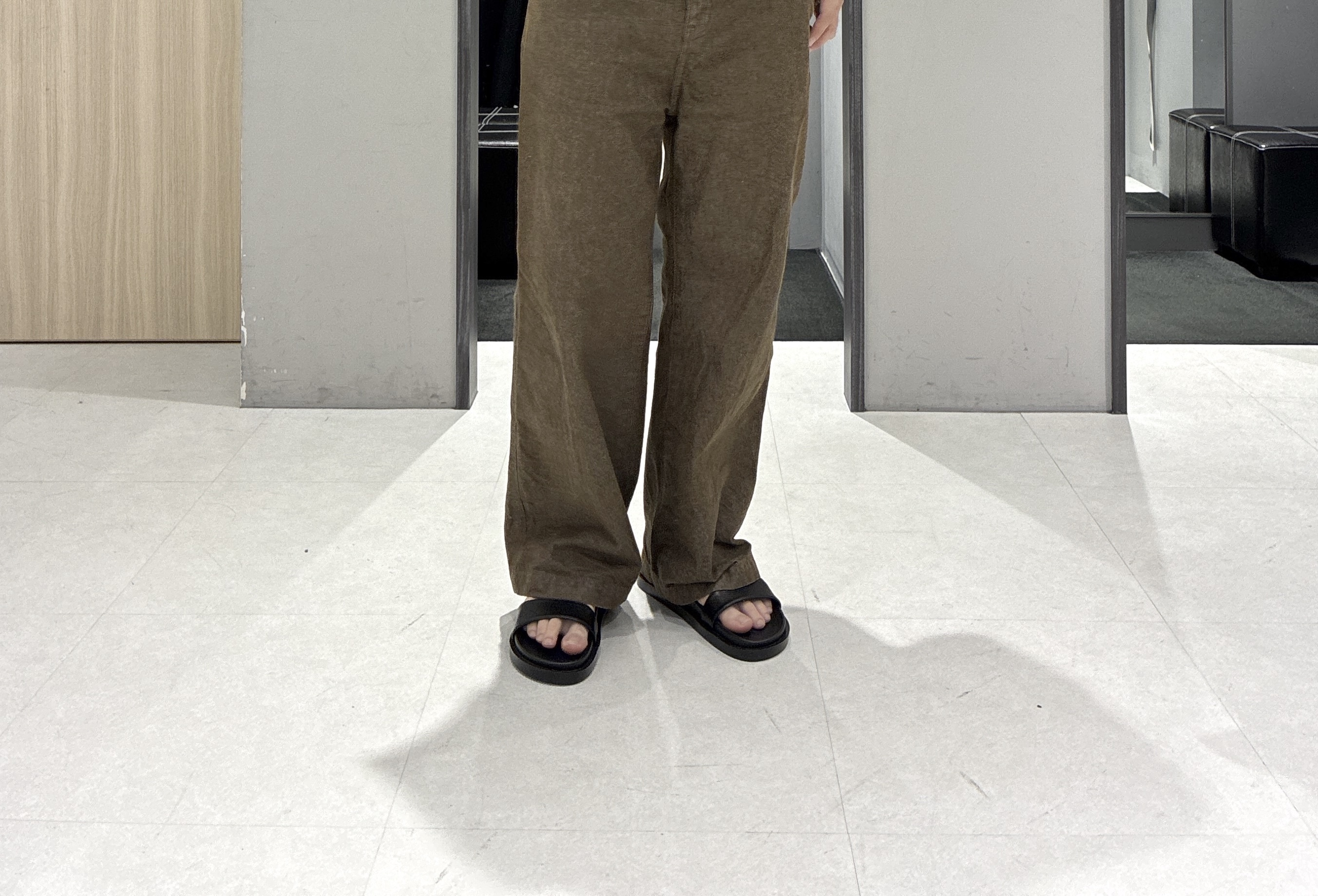 わいずみさんの「TAKEO KIKUCHI｜【接触冷感】ハイブリッド リネン 七分袖シャツ」を使ったコーディネート