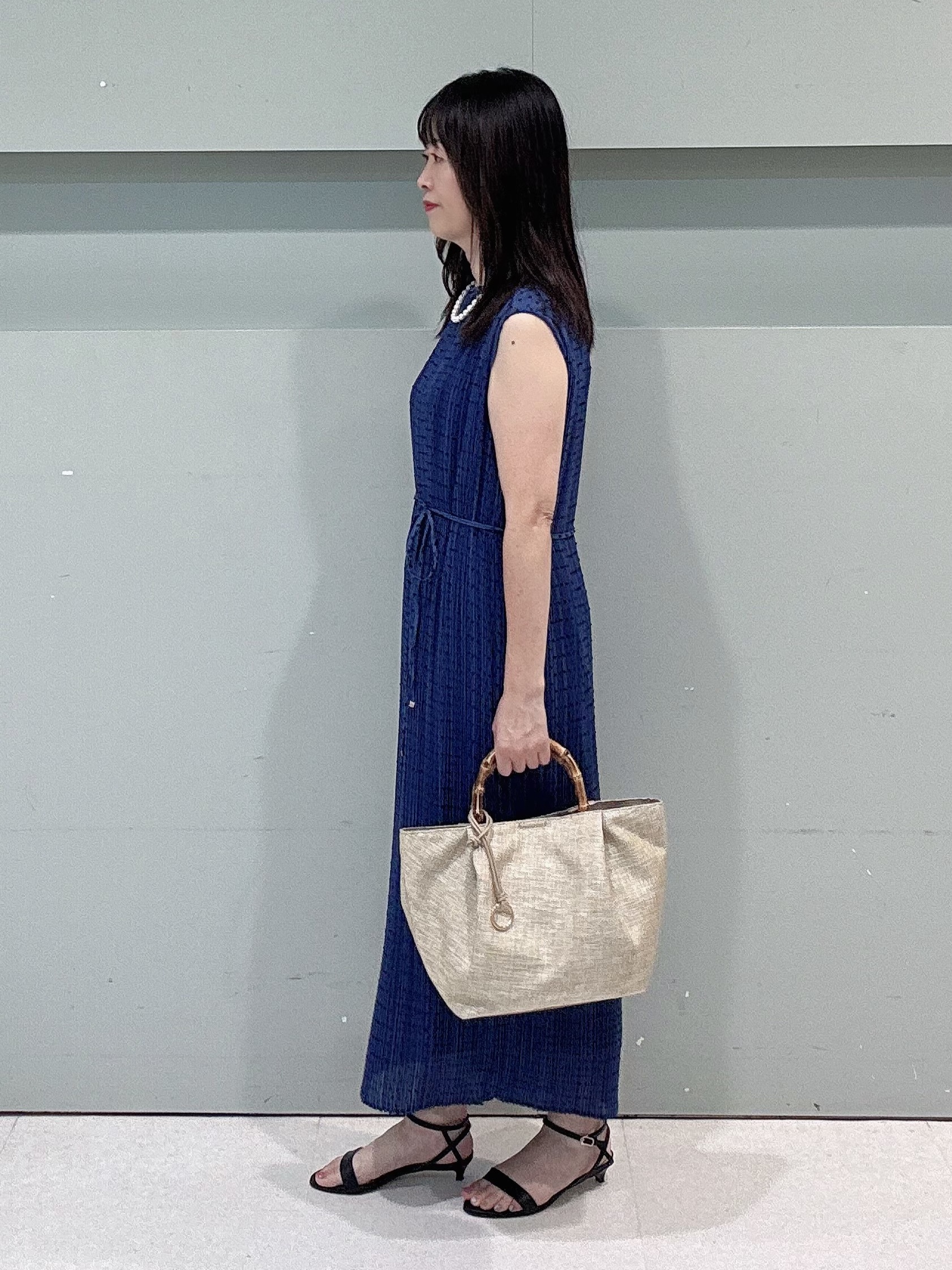 makiさんの「UNTITLED｜【9色展開/アンサンブル可】コットンクルーネックカーディガン」を使ったコーディネート