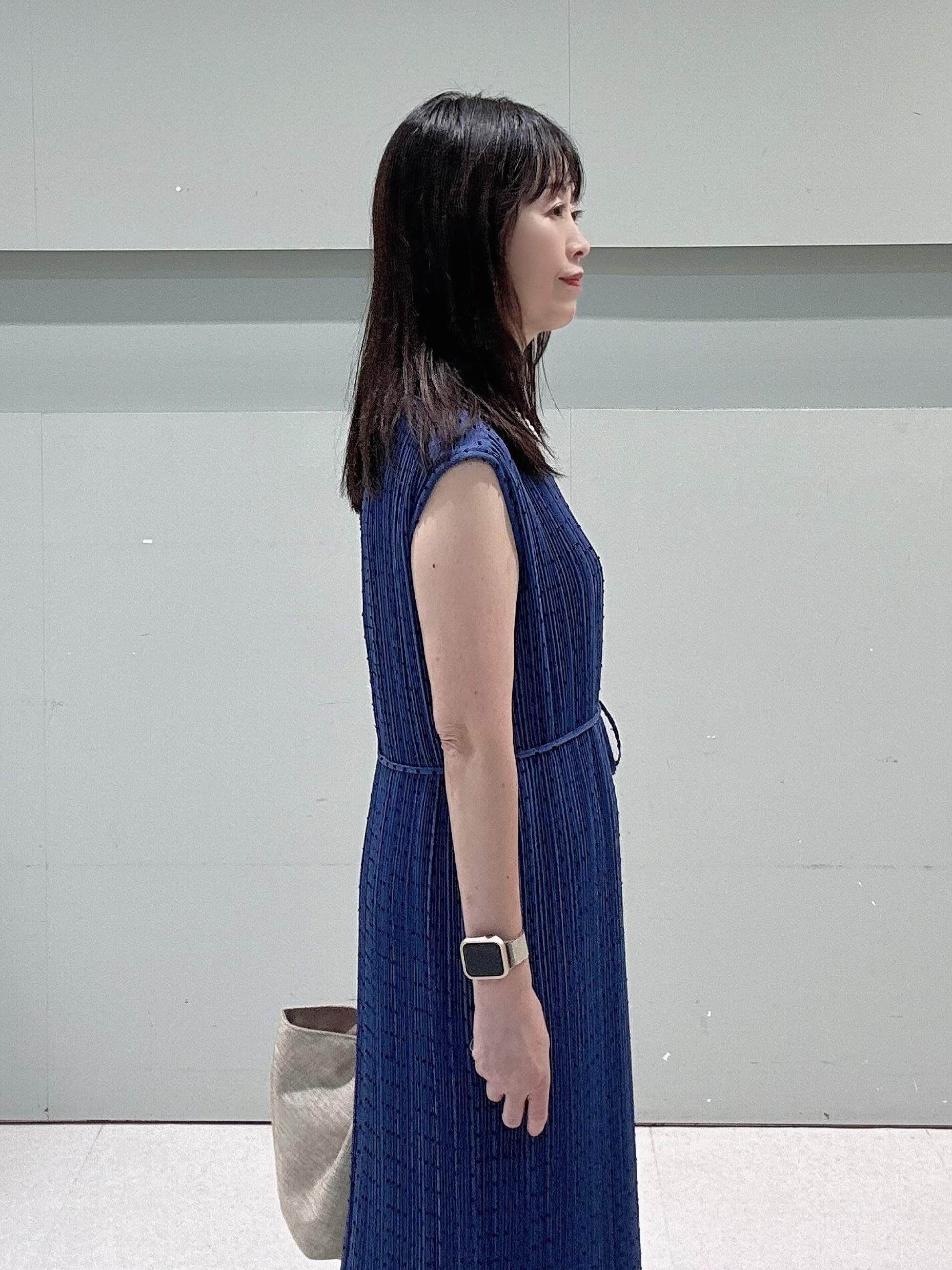 makiさんの「UNTITLED｜【9色展開/アンサンブル可】コットンクルーネックカーディガン」を使ったコーディネート