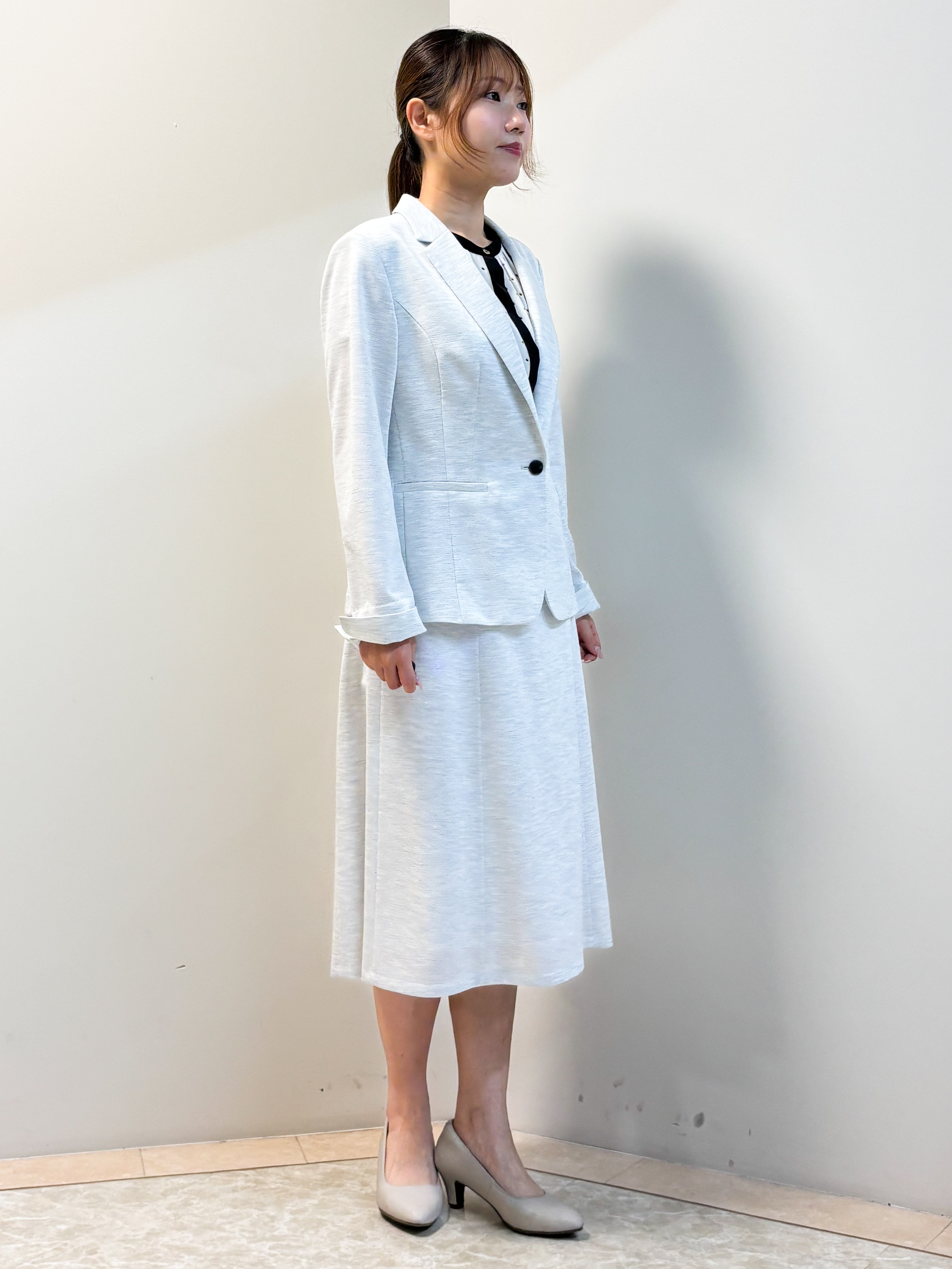 Sawaさんの「Reflect｜【SS-4Lサイズ／UVカット／接触冷感】匠ジャケット／ベーシックテーラード」を使ったコーディネート