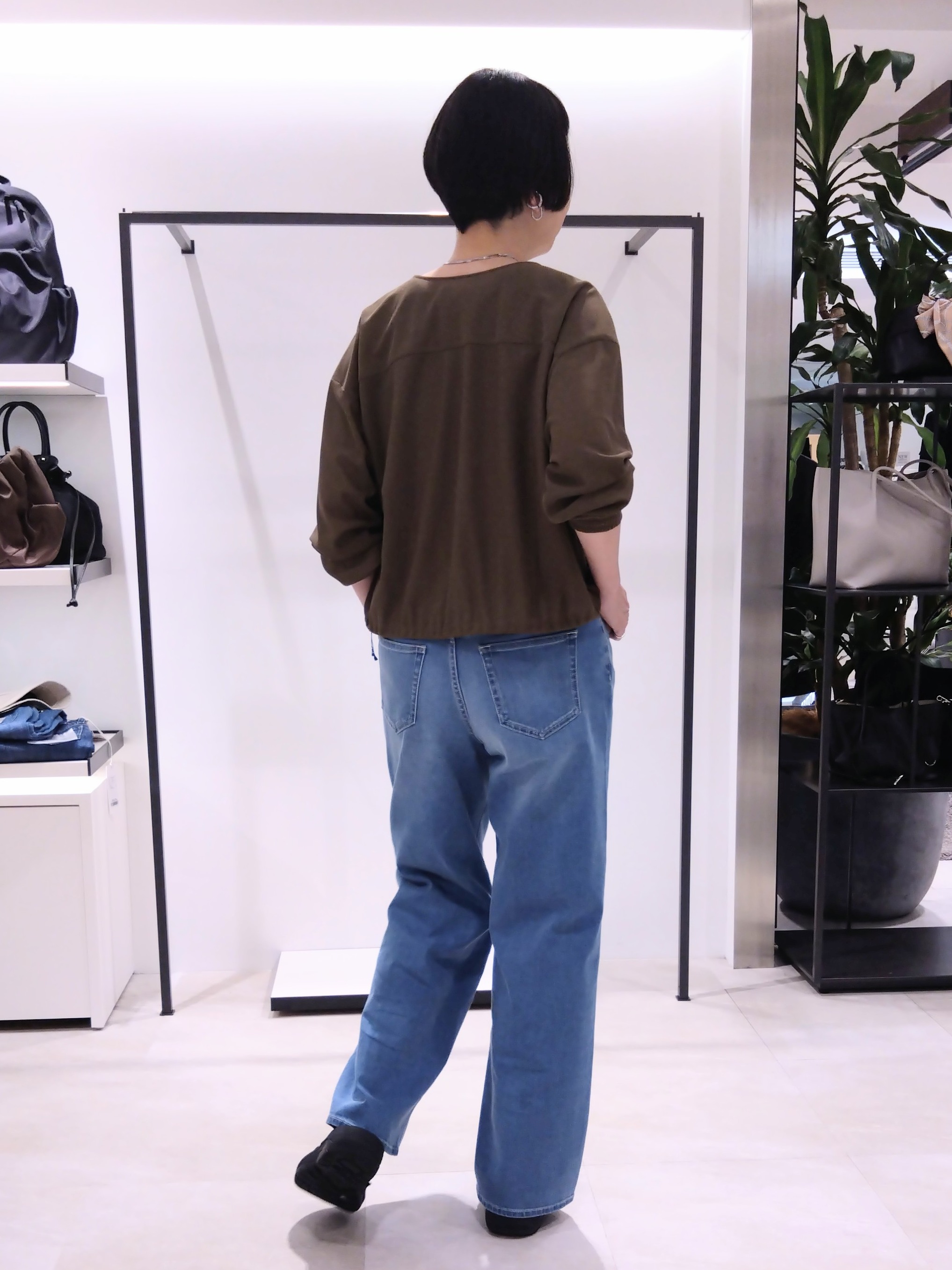 まちこさんの「UNTITLED｜【古畑星夏さん着用/洗える】シアーブルゾン」を使ったコーディネート