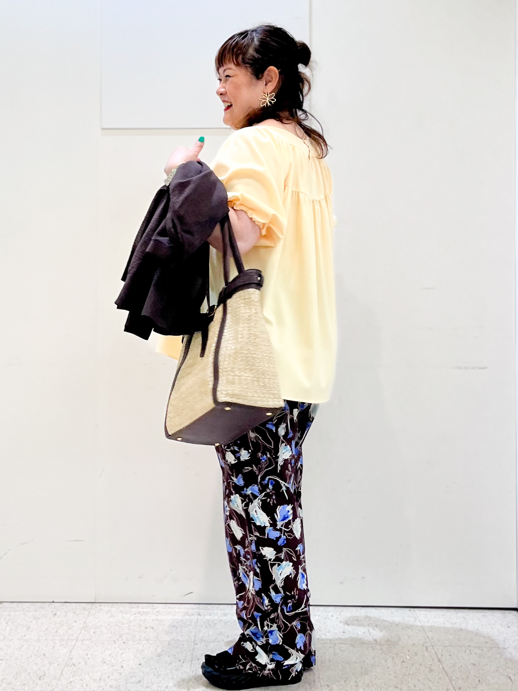 kimmyさんの「Reflect｜ギャザーデザインブラウス」を使ったコーディネート