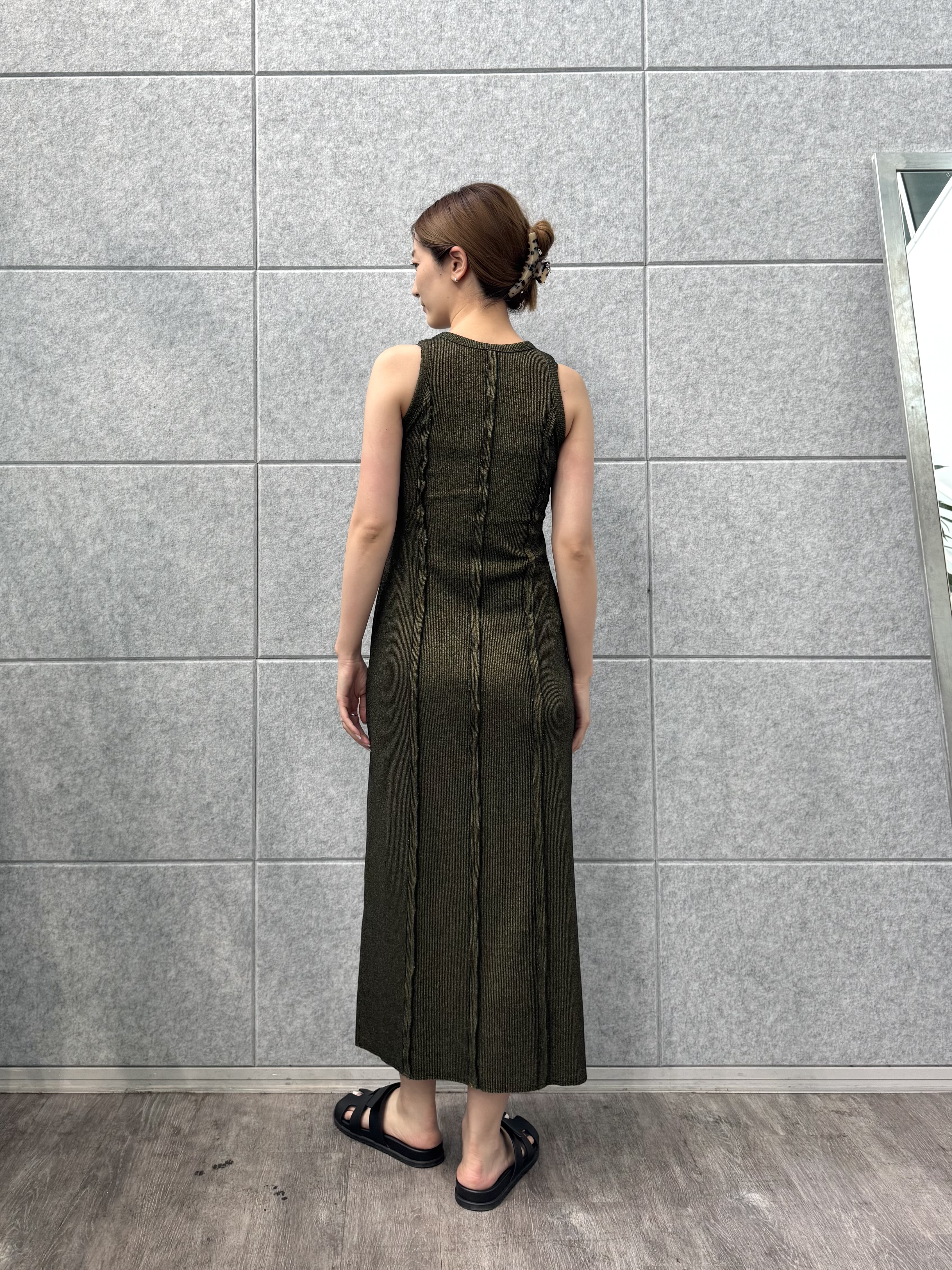 uchi__yamaさんの「CODE A｜【Cup-in】Jersey dress」を使ったコーディネート