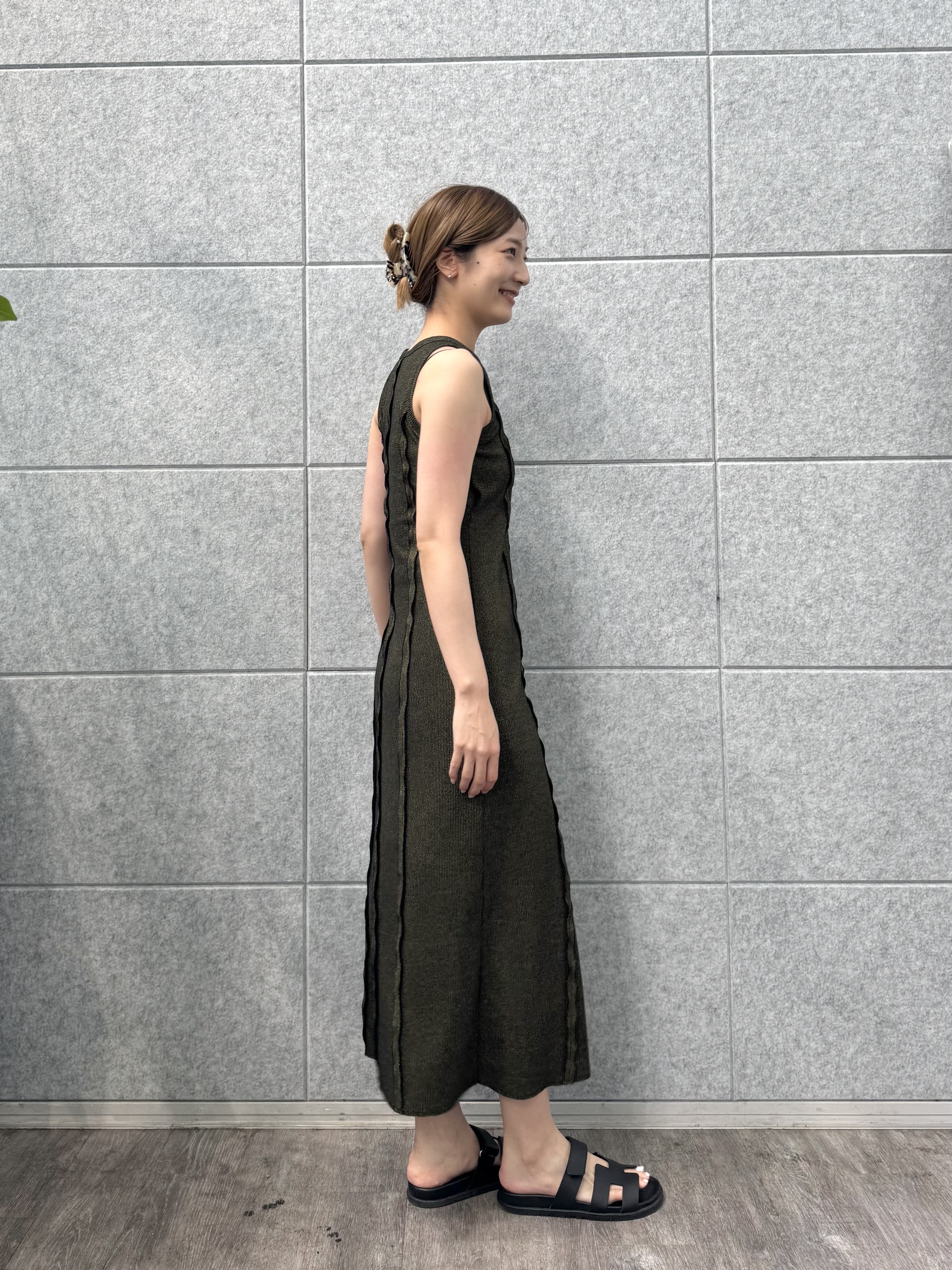 uchi__yamaさんの「CODE A｜【Cup-in】Jersey dress」を使ったコーディネート