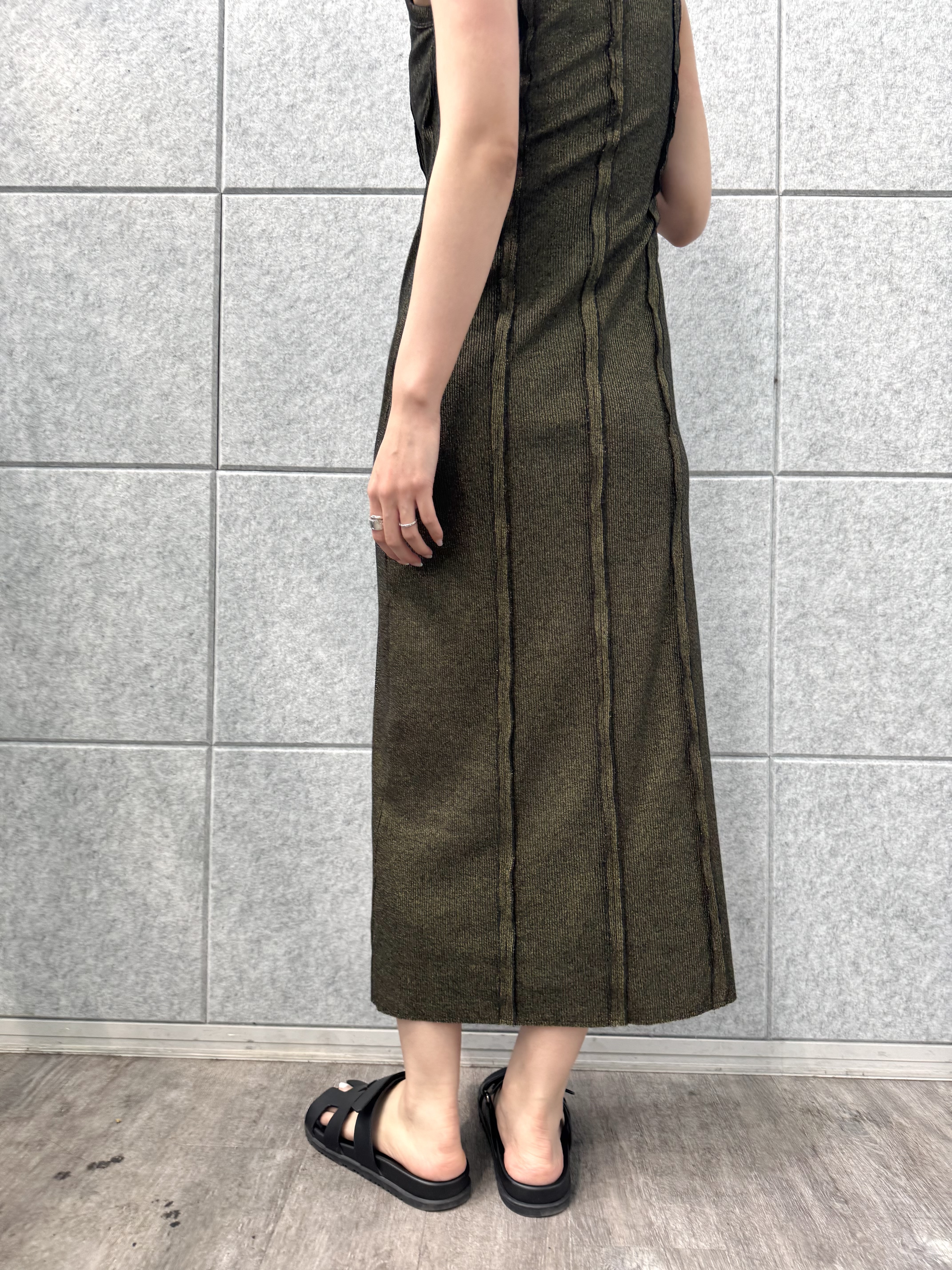 uchi__yamaさんの「CODE A｜【Cup-in】Jersey dress」を使ったコーディネート