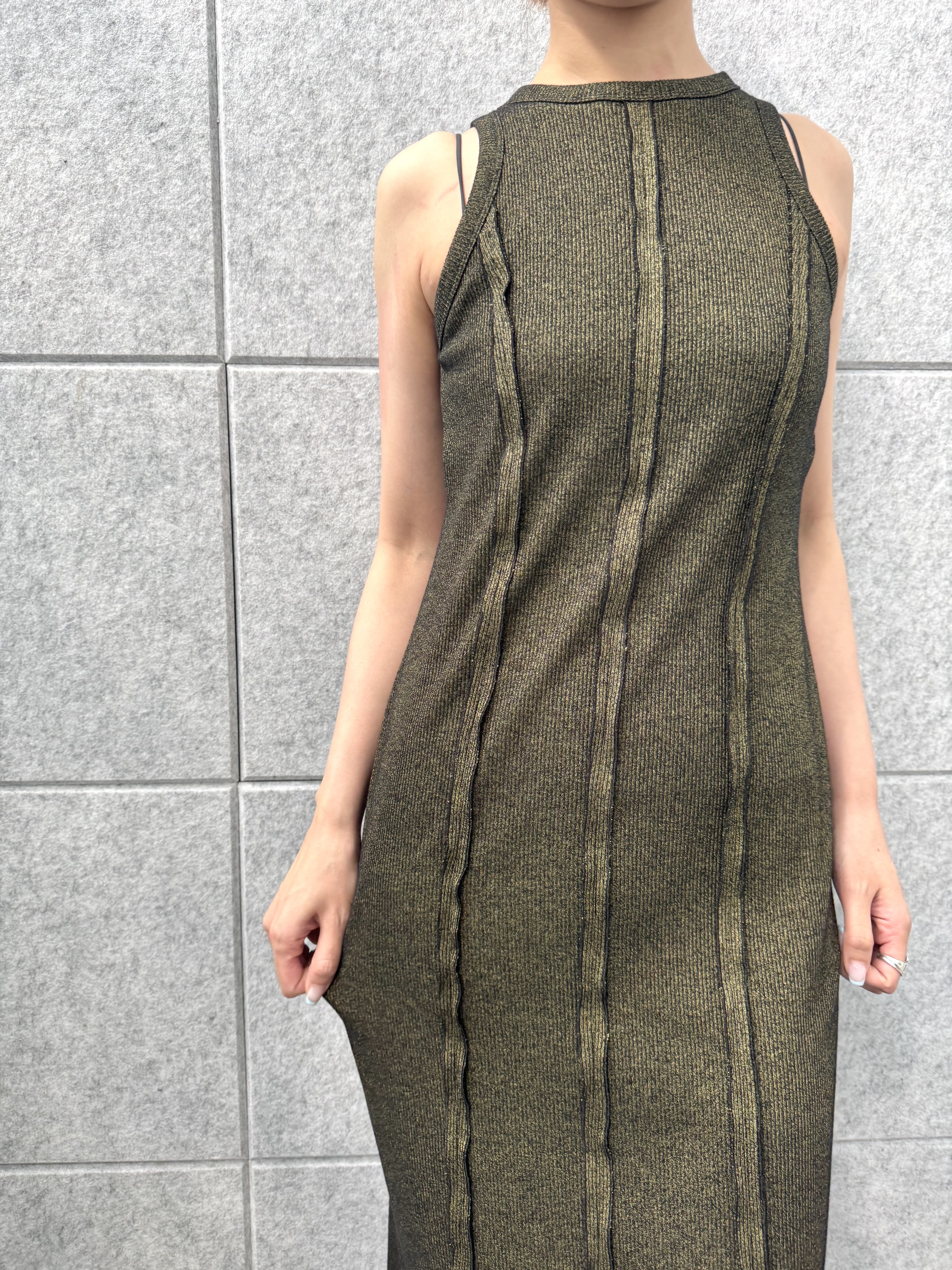 uchi__yamaさんの「CODE A｜【Cup-in】Jersey dress」を使ったコーディネート