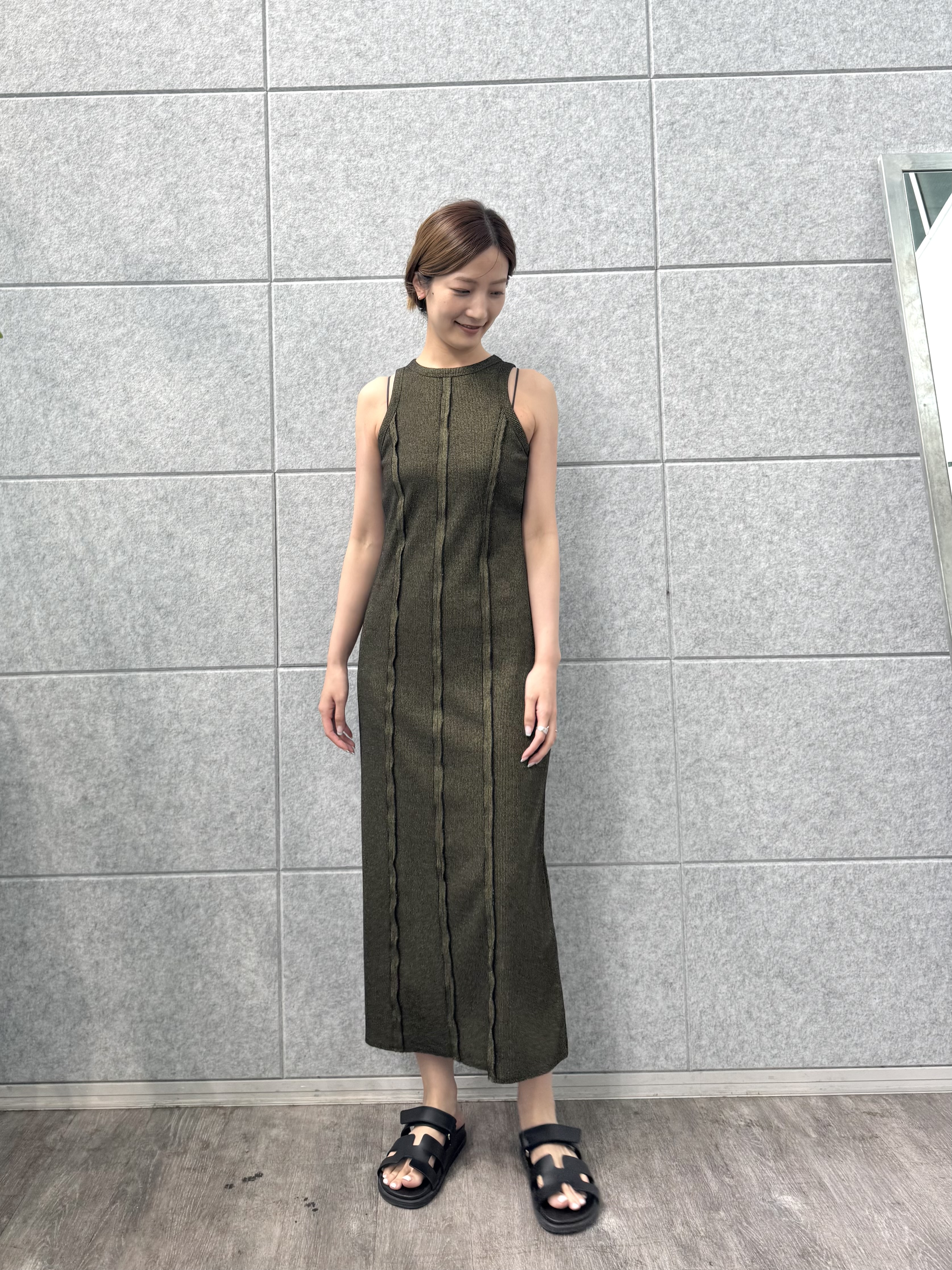 uchi__yamaさんの「CODE A｜【Cup-in】Jersey dress」を使ったコーディネート