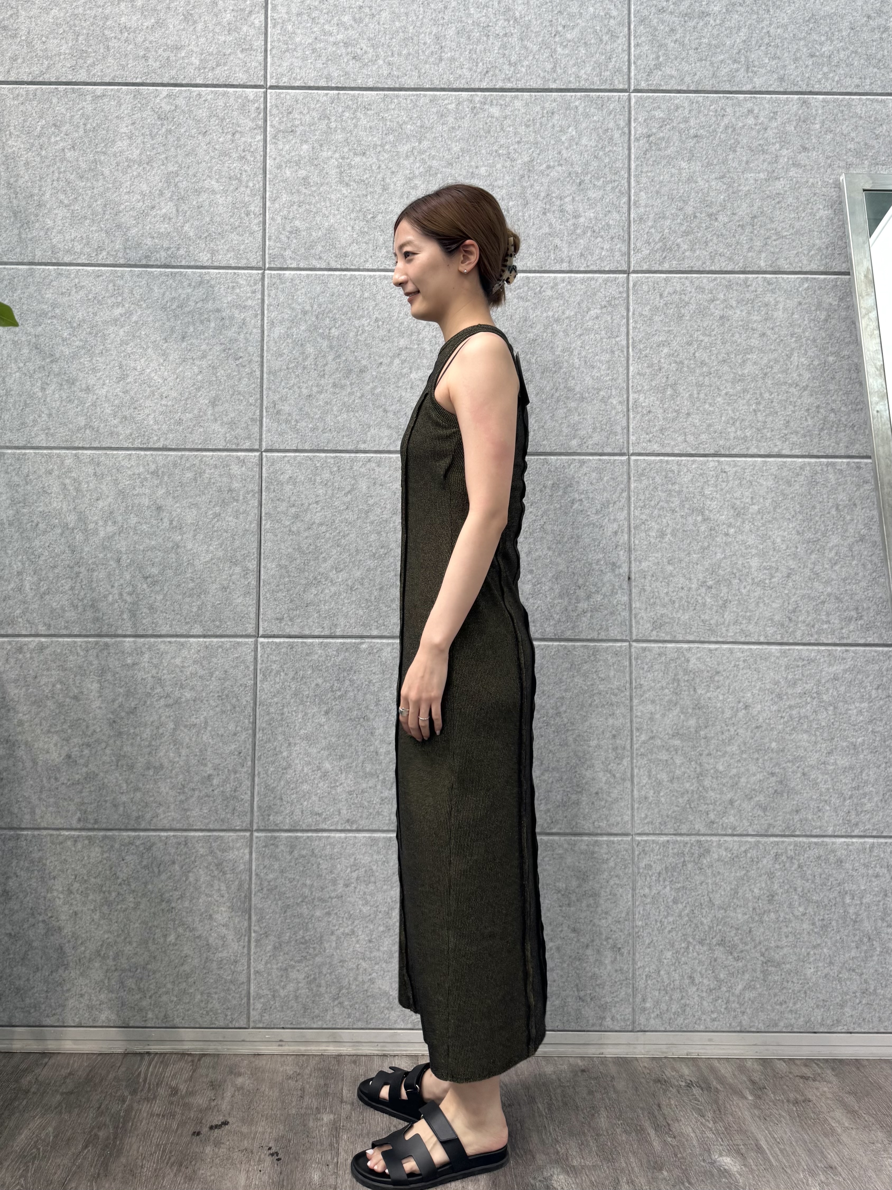 uchi__yamaさんの「CODE A｜【Cup-in】Jersey dress」を使ったコーディネート