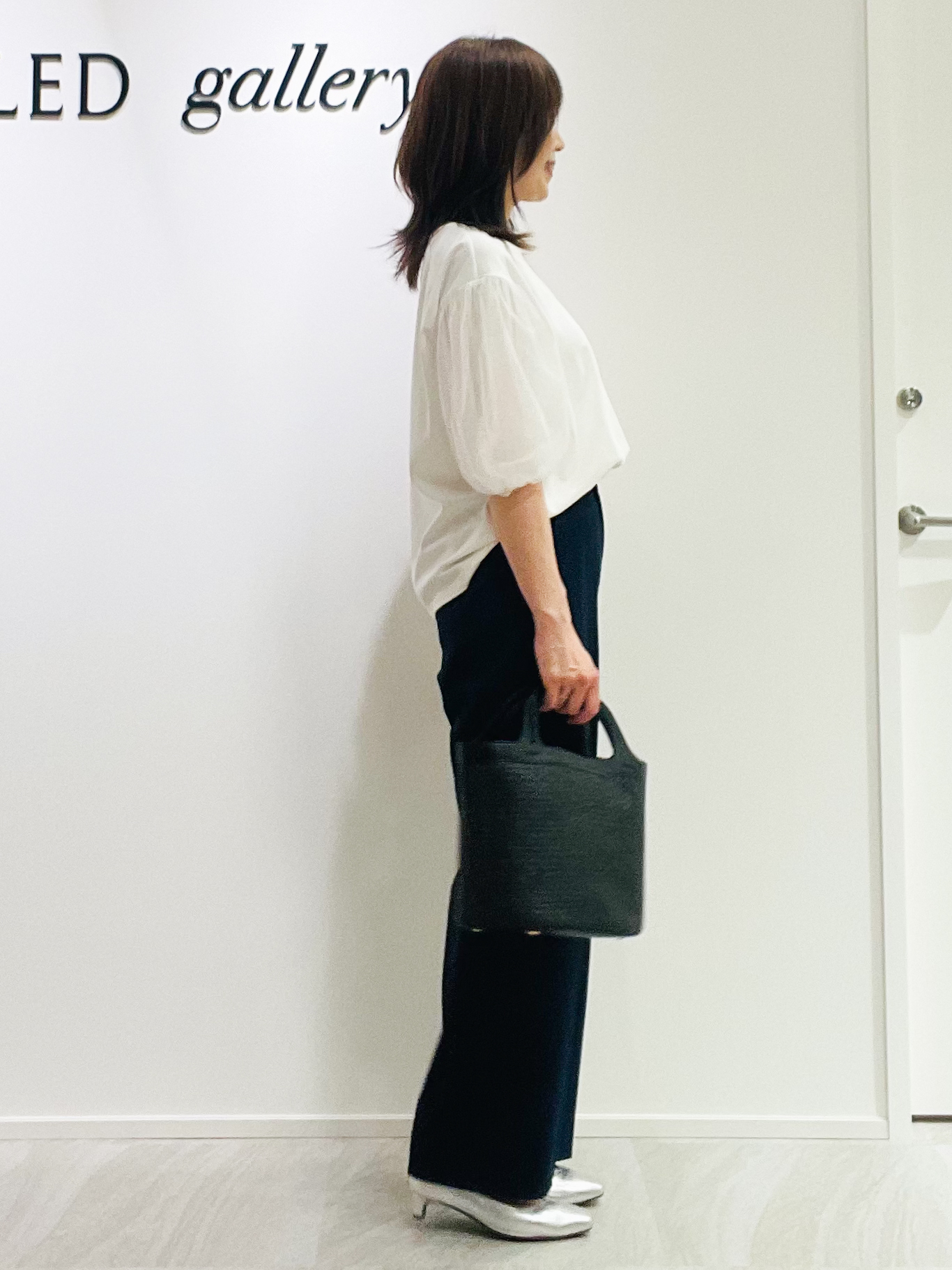 めいさんの「UNTITLED｜【UVカット／接触冷感／吸水速乾】チュールスリーブプルオーバー」を使ったコーディネート