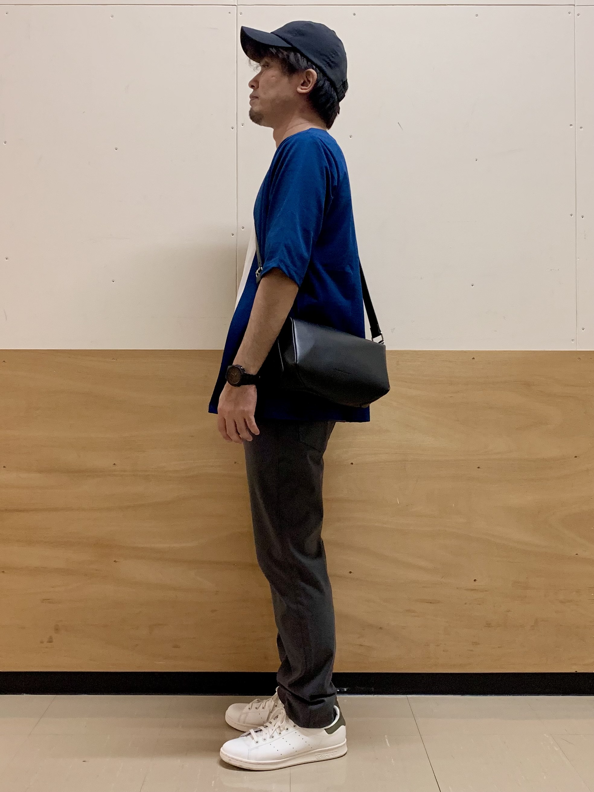 MATUさんの「THE SHOP TK｜メッシュ五分袖カーディガン＋半袖Tシャツ セットアイテム 洗濯機OK」を使ったコーディネート