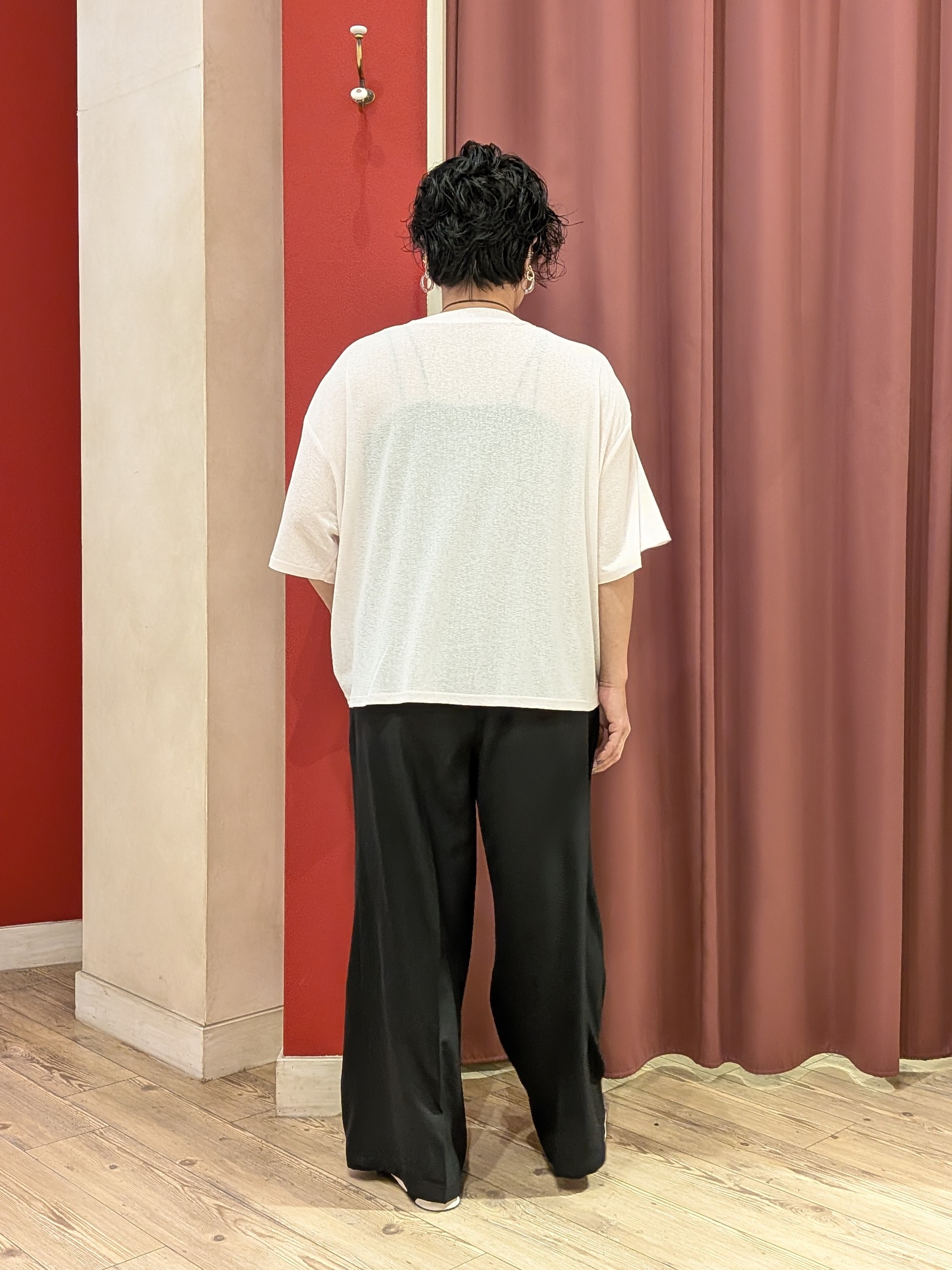 cameさんの「SHOO･LA･RUE｜【S-LL/洗濯機可/体型カバー】ゆるっとこなれる 大人のシアースラブTシャツ」を使ったコーディネート