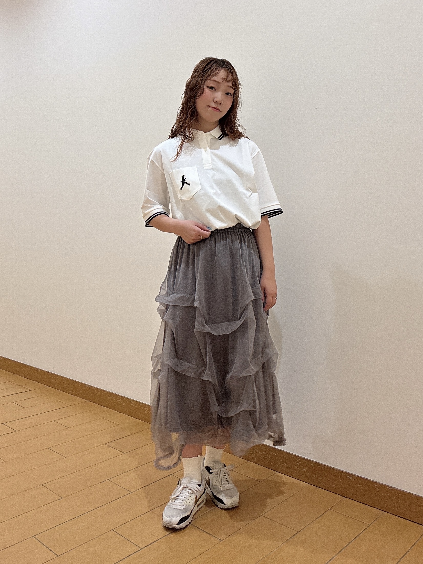 ヒナさんの「TAKEO KIKUCHI｜【BOWLER HAT LABEL】アイスクリアコットン ボーラーハットウォーカー ポロシャツ」を使ったコーディネート