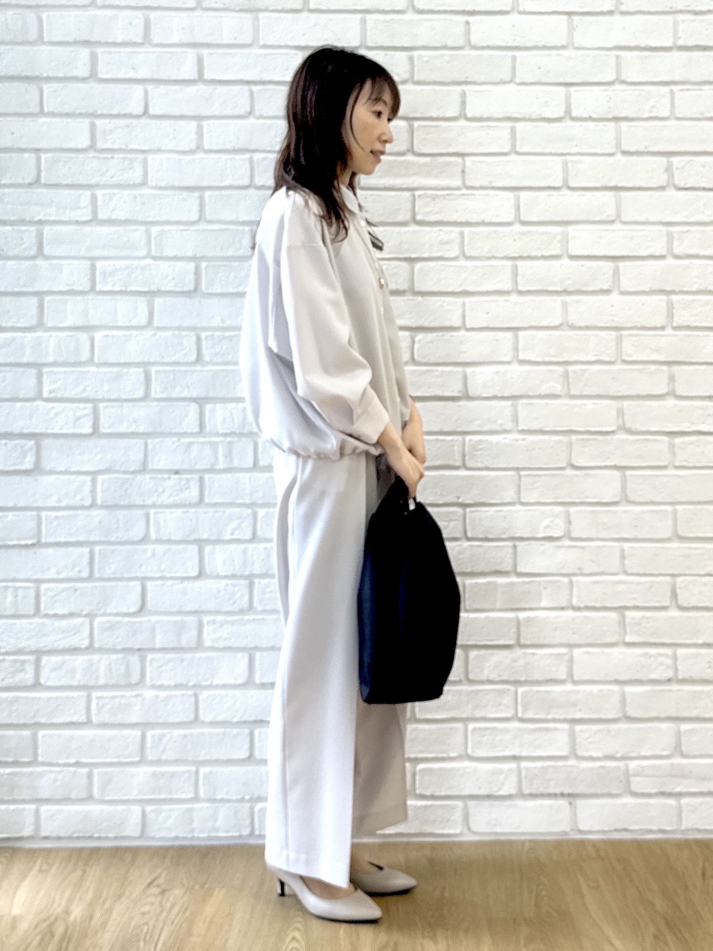 Miwaさんの「UNTITLED｜【ステンレスチェーン】モダンビーンズトップ」を使ったコーディネート