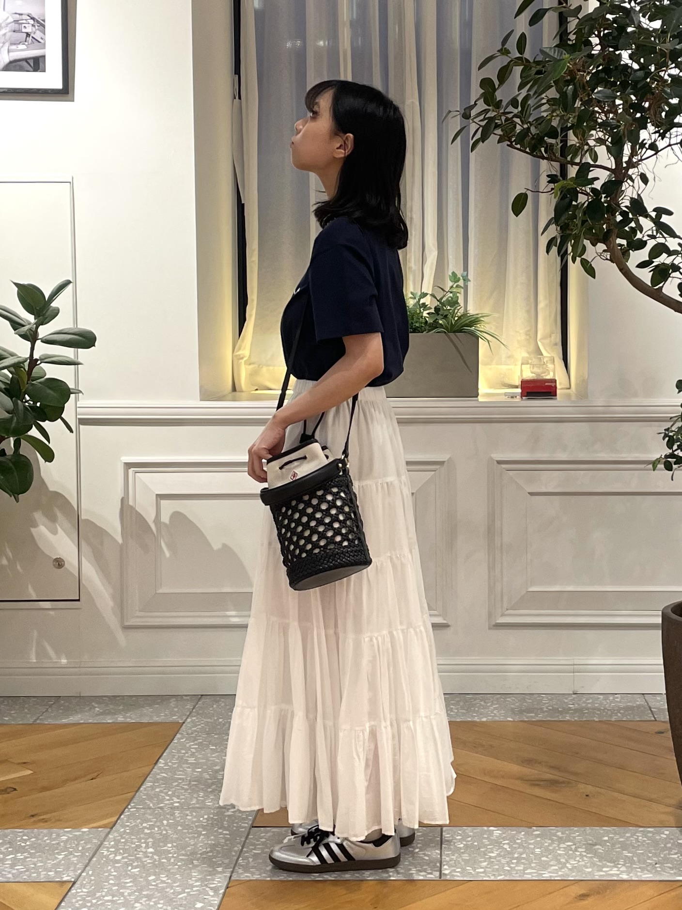 Lilyさんの「DRESSTERIOR｜ル ミラクルロゴT」を使ったコーディネート