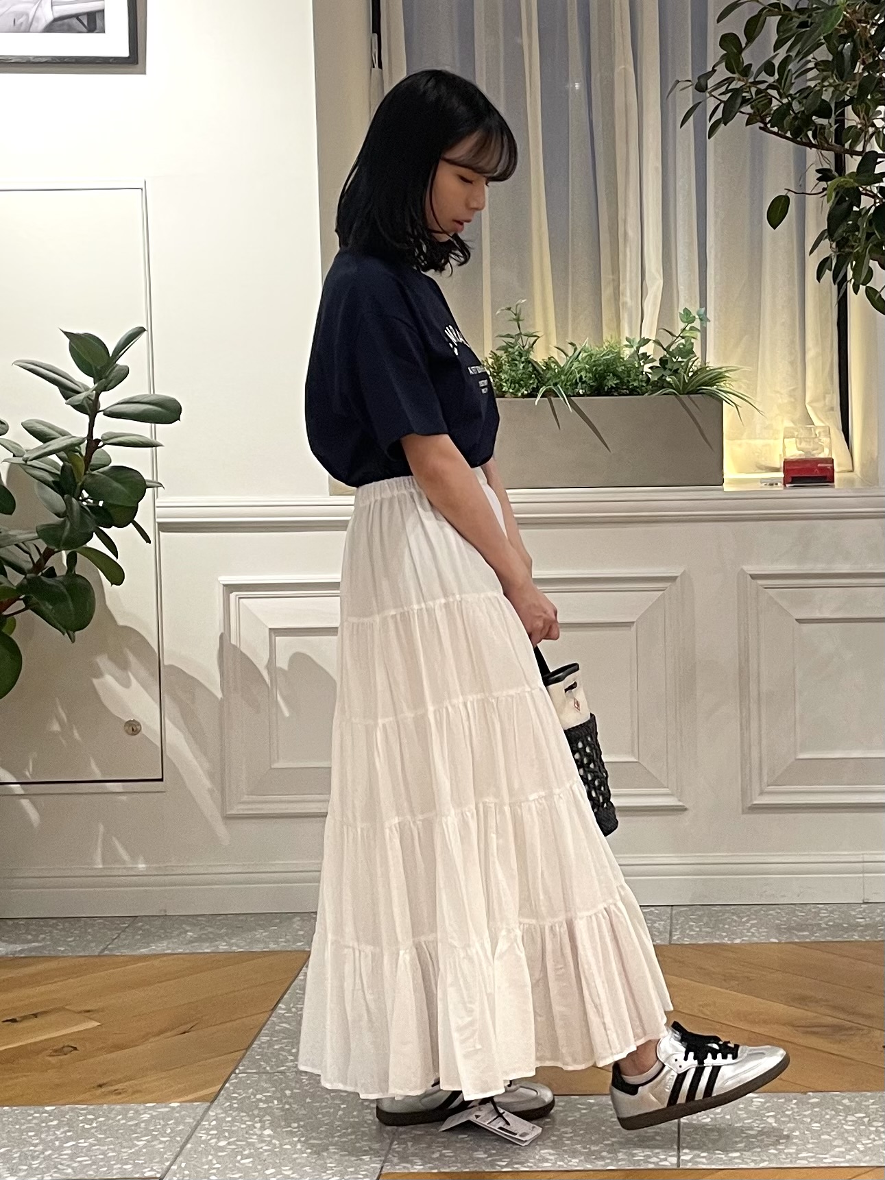 Lilyさんの「DRESSTERIOR｜ル ミラクルロゴT」を使ったコーディネート