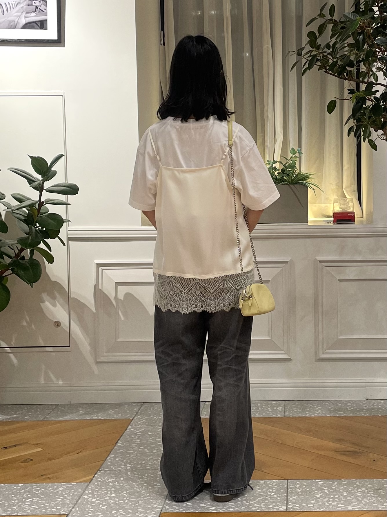 Lilyさんの「DRESSTERIOR｜レースドッキングキャミソール」を使ったコーディネート