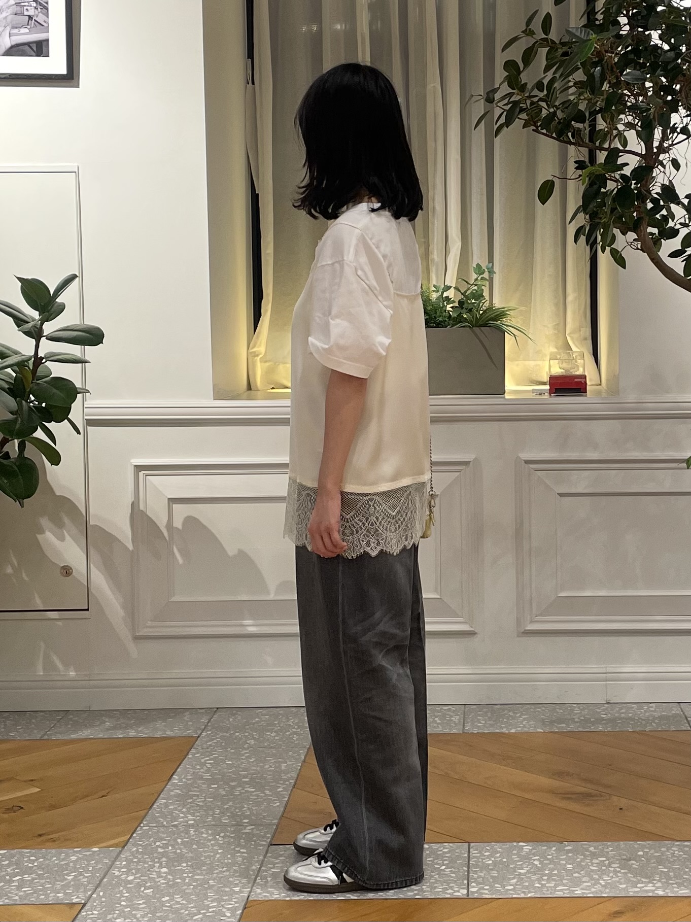Lilyさんの「DRESSTERIOR｜レースドッキングキャミソール」を使ったコーディネート