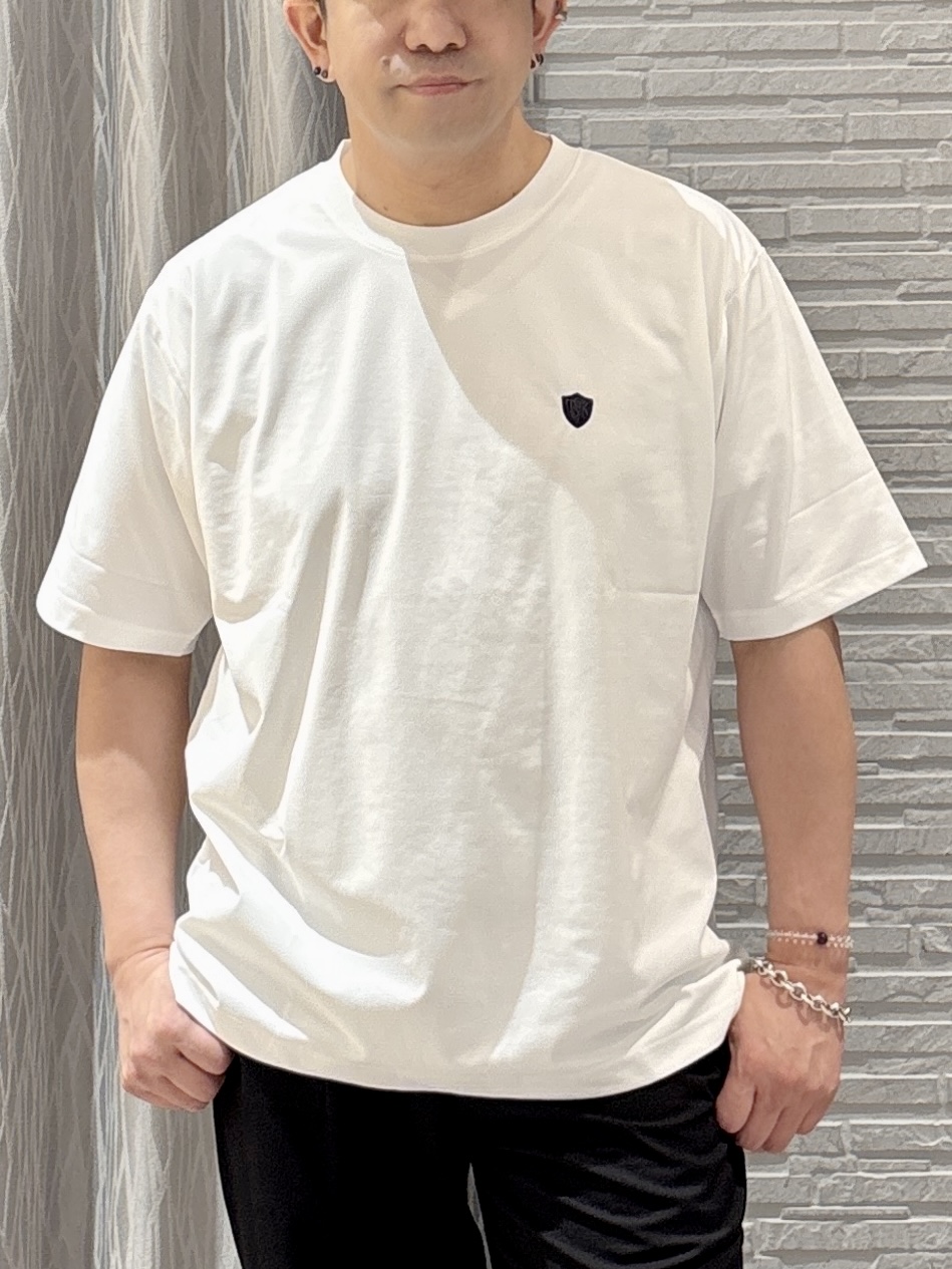 Pーyamaさんの「THE SHOP TK｜メッシュ五分袖カーディガン＋半袖Tシャツ セットアイテム 洗濯機OK」を使ったコーディネート