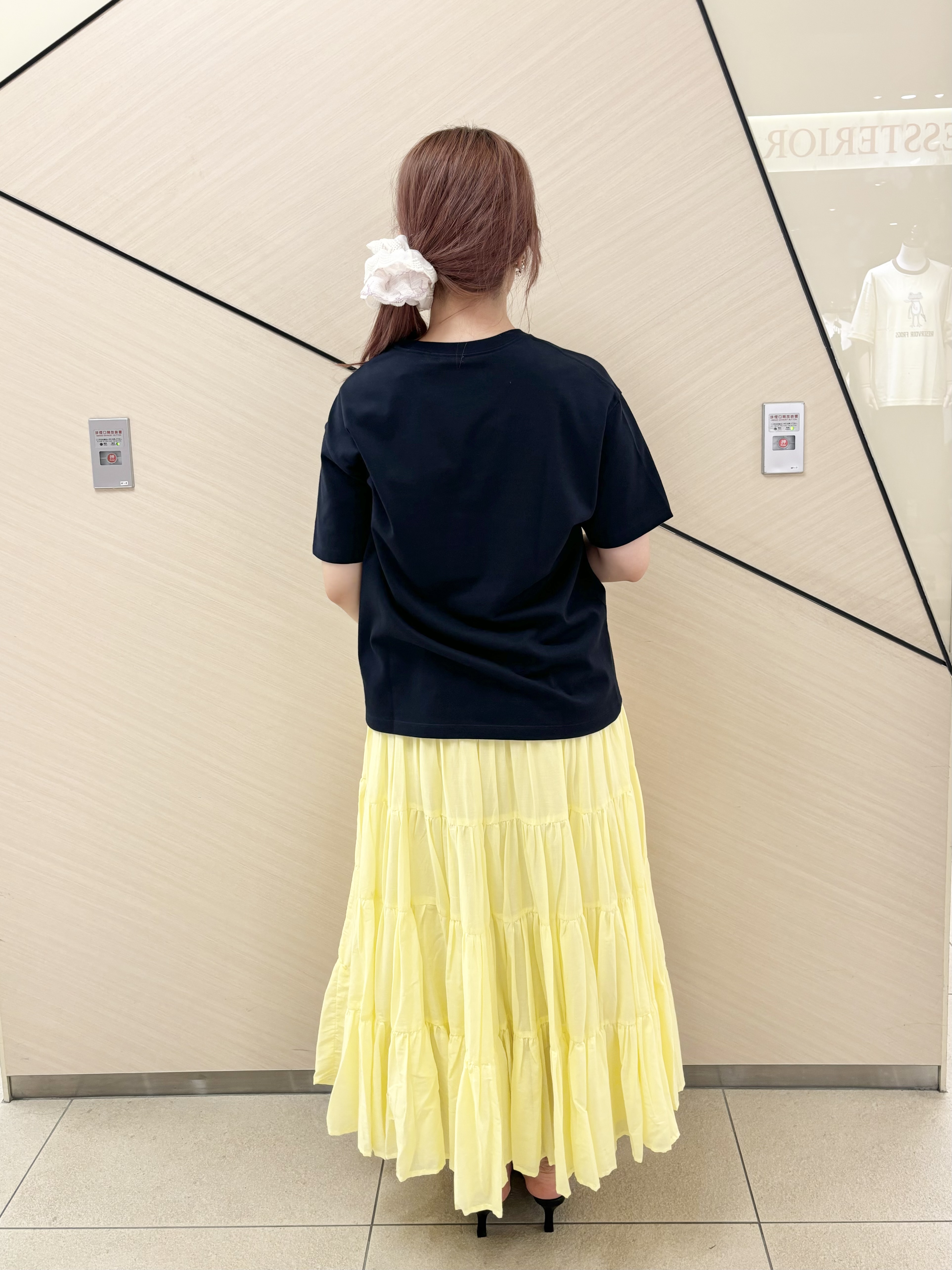Rinaさんの「DRESSTERIOR｜ル ミラクルロゴT」を使ったコーディネート