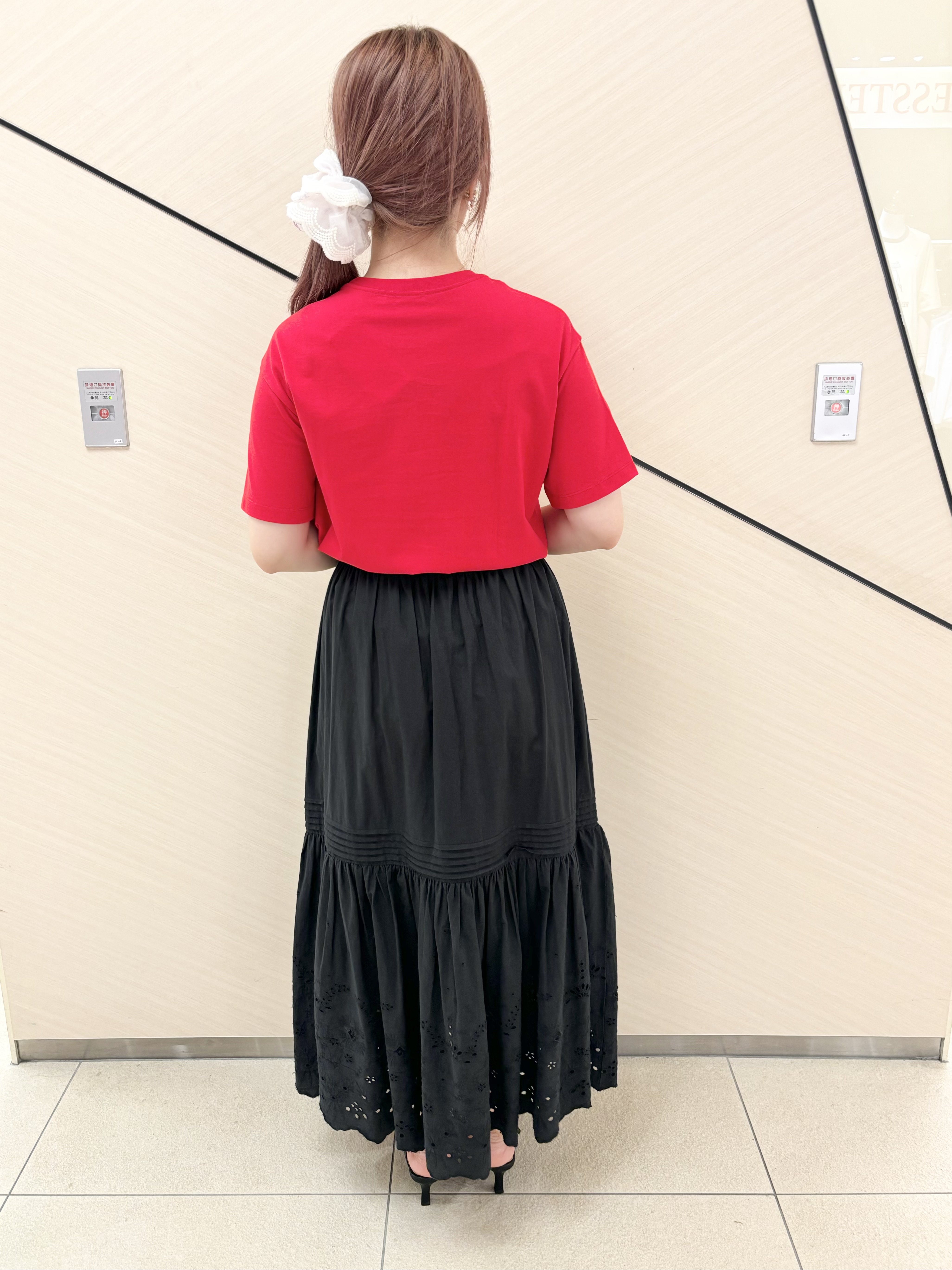 Rinaさんの「DRESSTERIOR｜ル ミラクルロゴT」を使ったコーディネート
