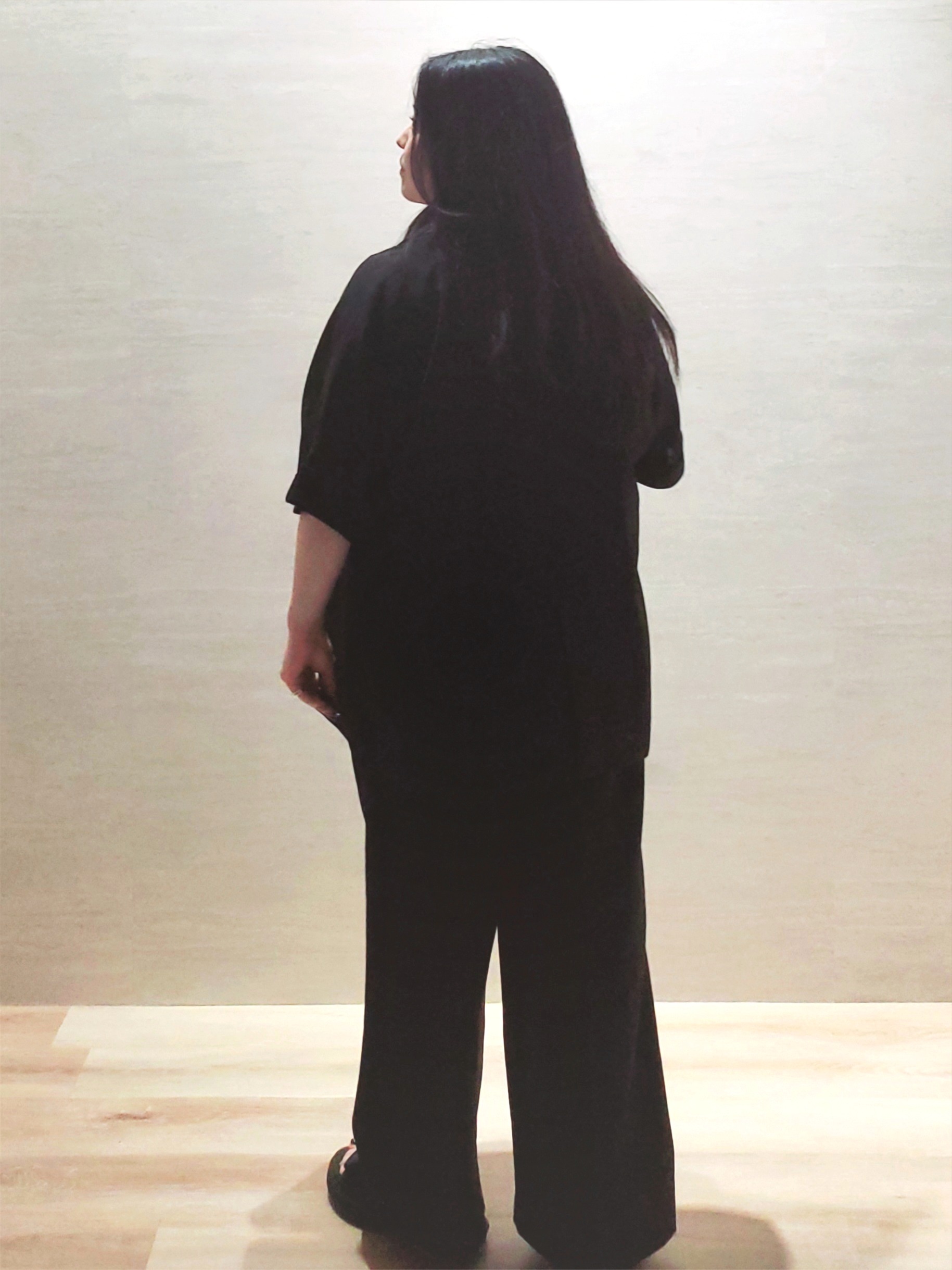 ちぃさんの「OPAQUE.CLIP｜【接触冷感／吸水速乾／防シワ】リネンライクテーラードジャケット《洗濯機OK》」を使ったコーディネート
