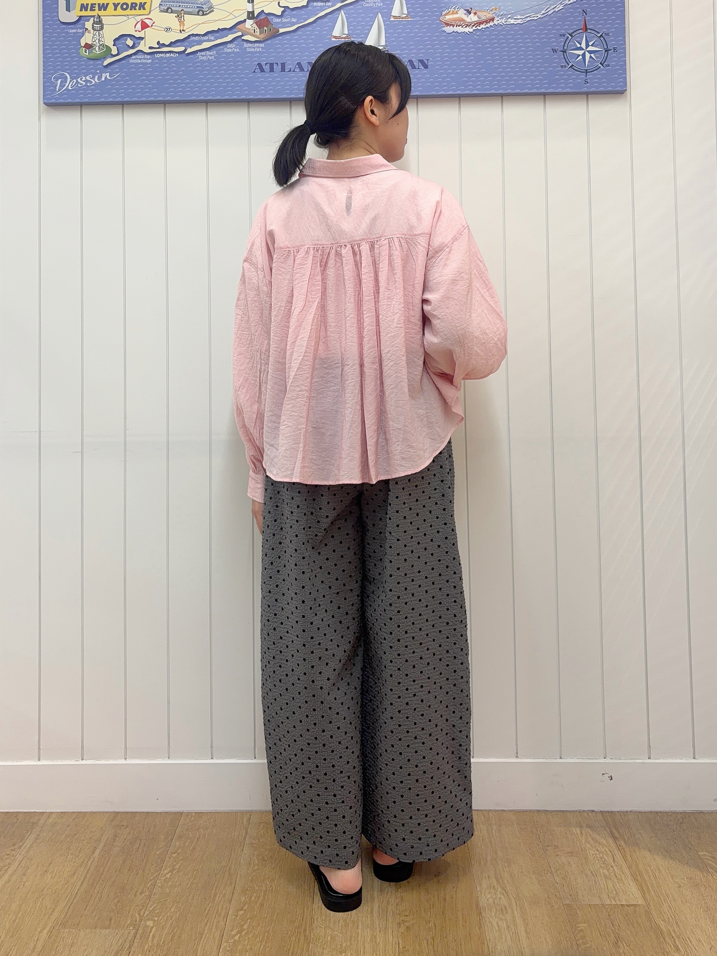 Mayaさんの「Dessin｜エアリーシアーブラウス」を使ったコーディネート