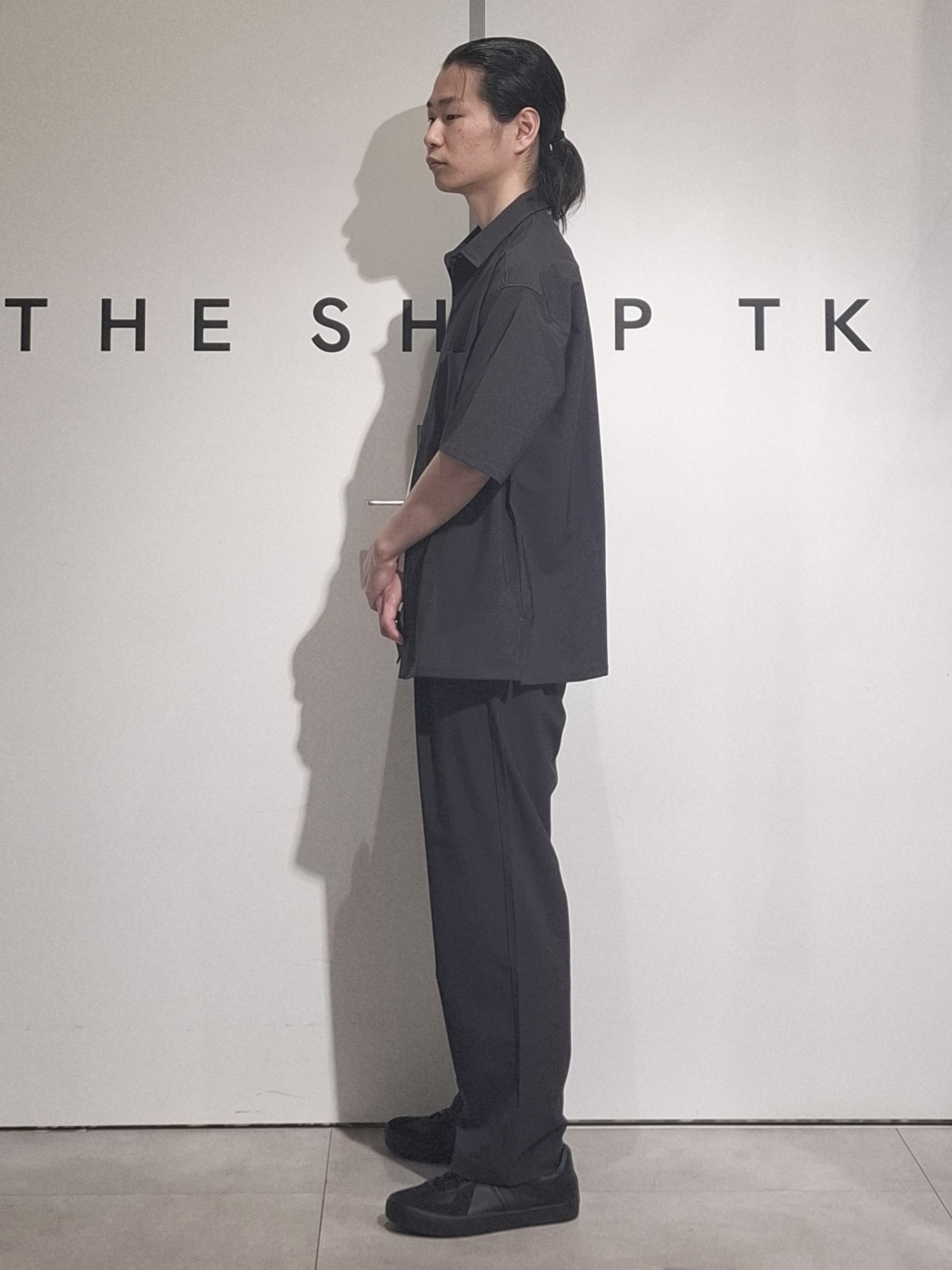 葵さんの「THE SHOP TK｜クールウェザー 半袖シャツ 接触冷感／吸水速乾／洗濯機OK／セットアップ可」を使ったコーディネート
