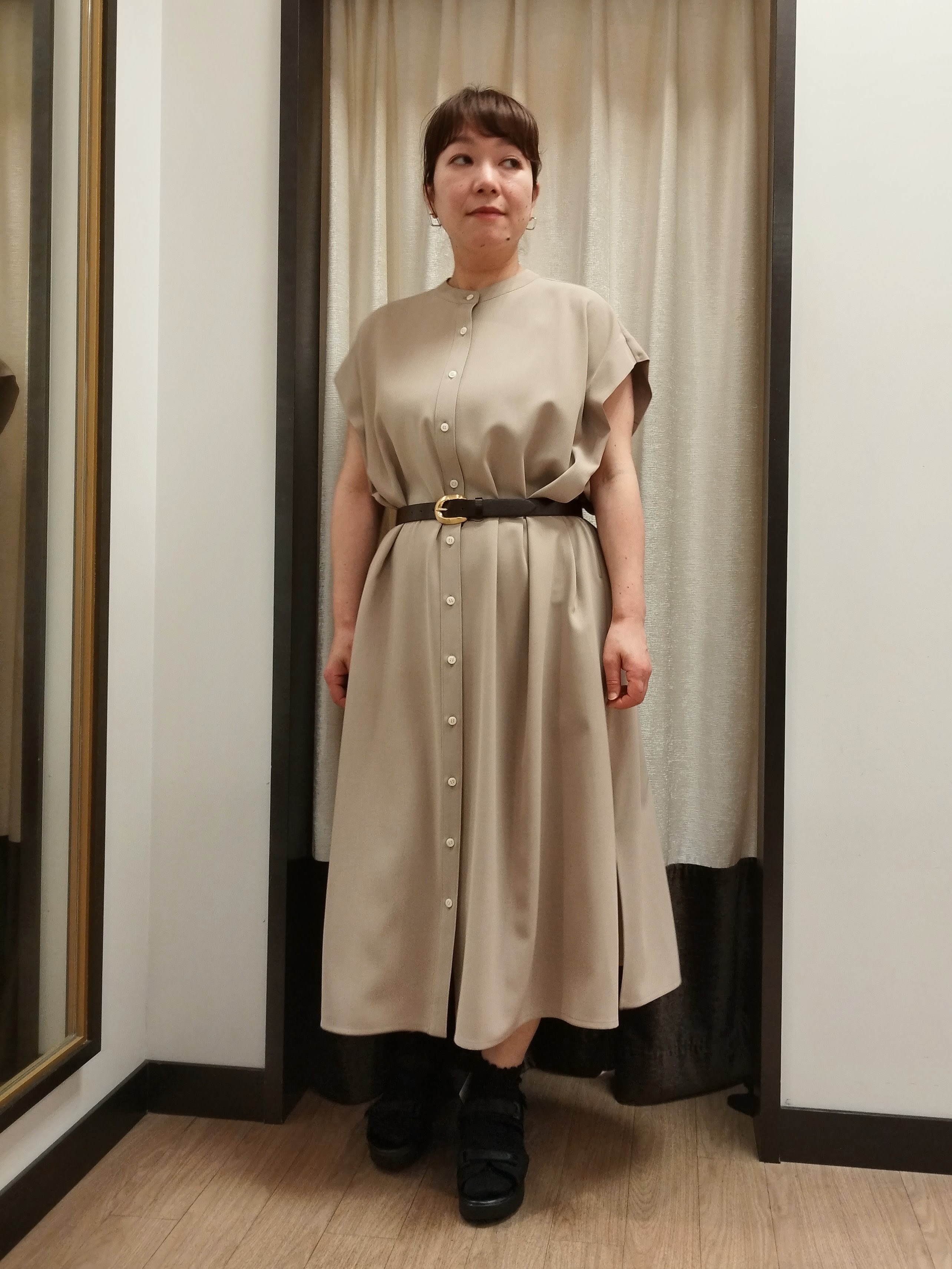 junさんの「Reflect｜【冷房対策に◎】すっきり見え着流しカーディガン」を使ったコーディネート