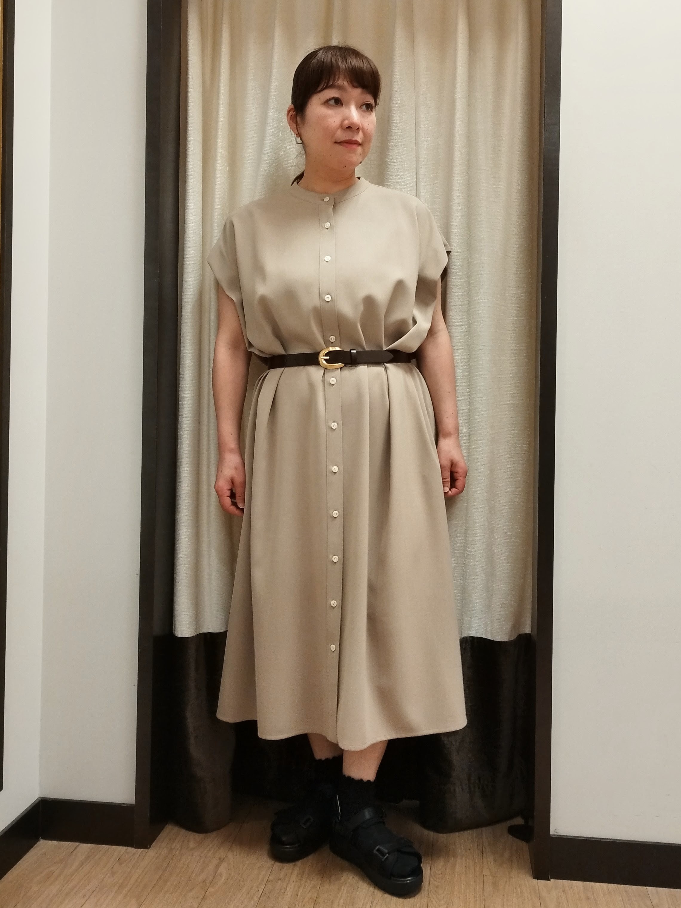 junさんの「Reflect｜【冷房対策に◎】すっきり見え着流しカーディガン」を使ったコーディネート