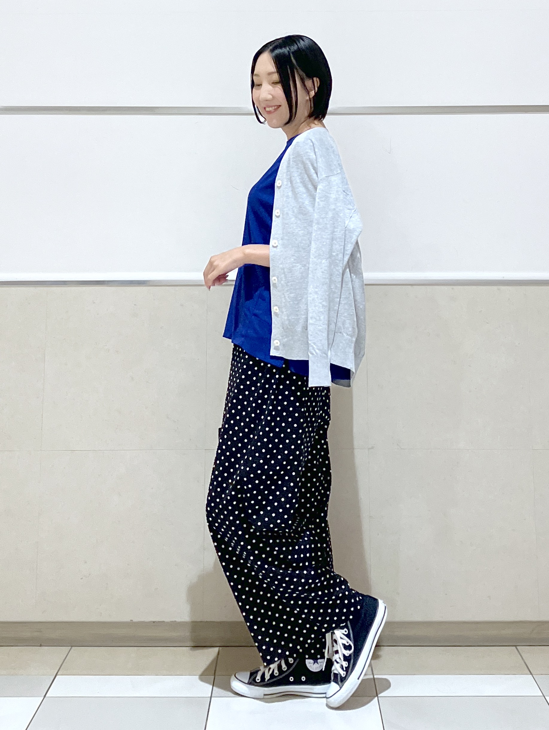 eriko さんの「Dessin｜【UVカット/接触冷感】プレーティングTシャツ」を使ったコーディネート