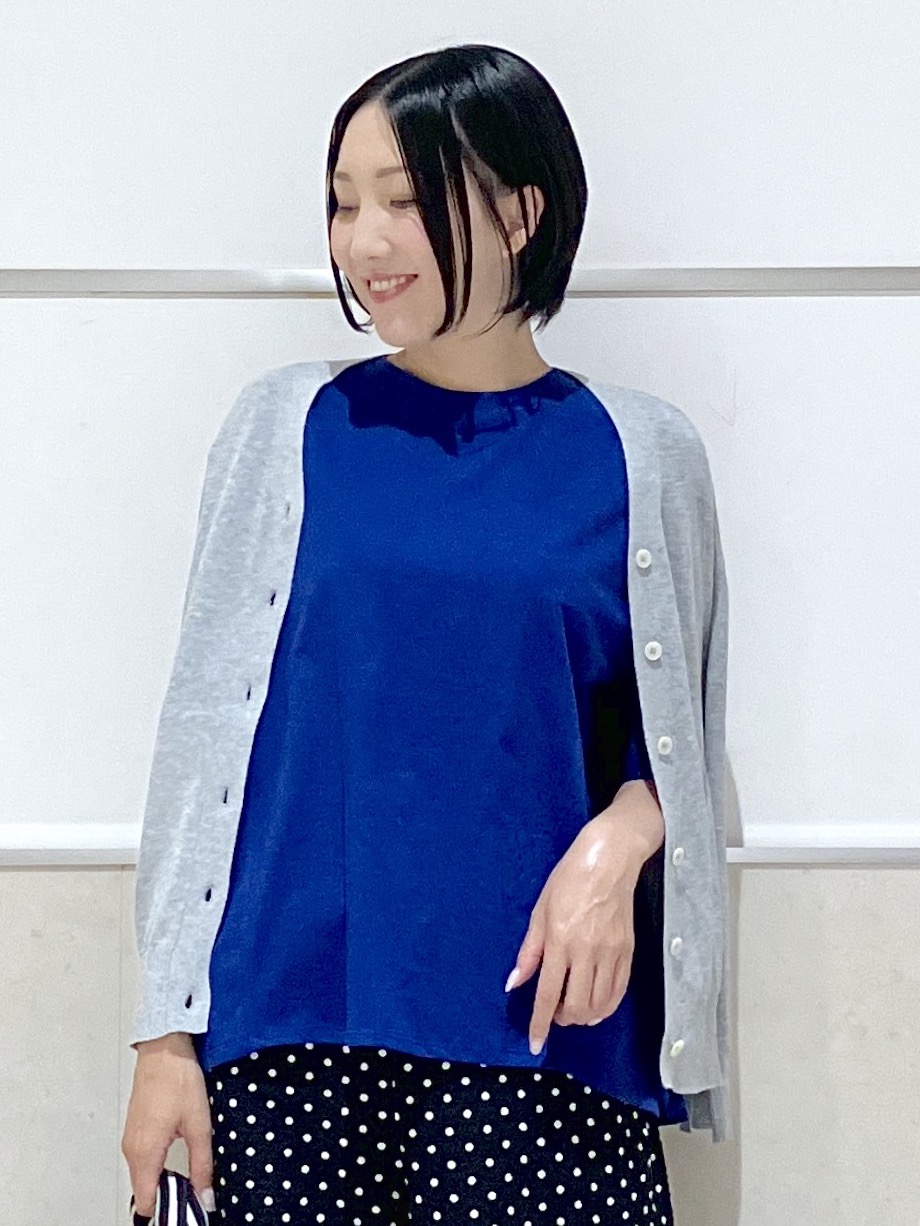 eriko さんの「Dessin｜【UVカット/接触冷感】プレーティングTシャツ」を使ったコーディネート