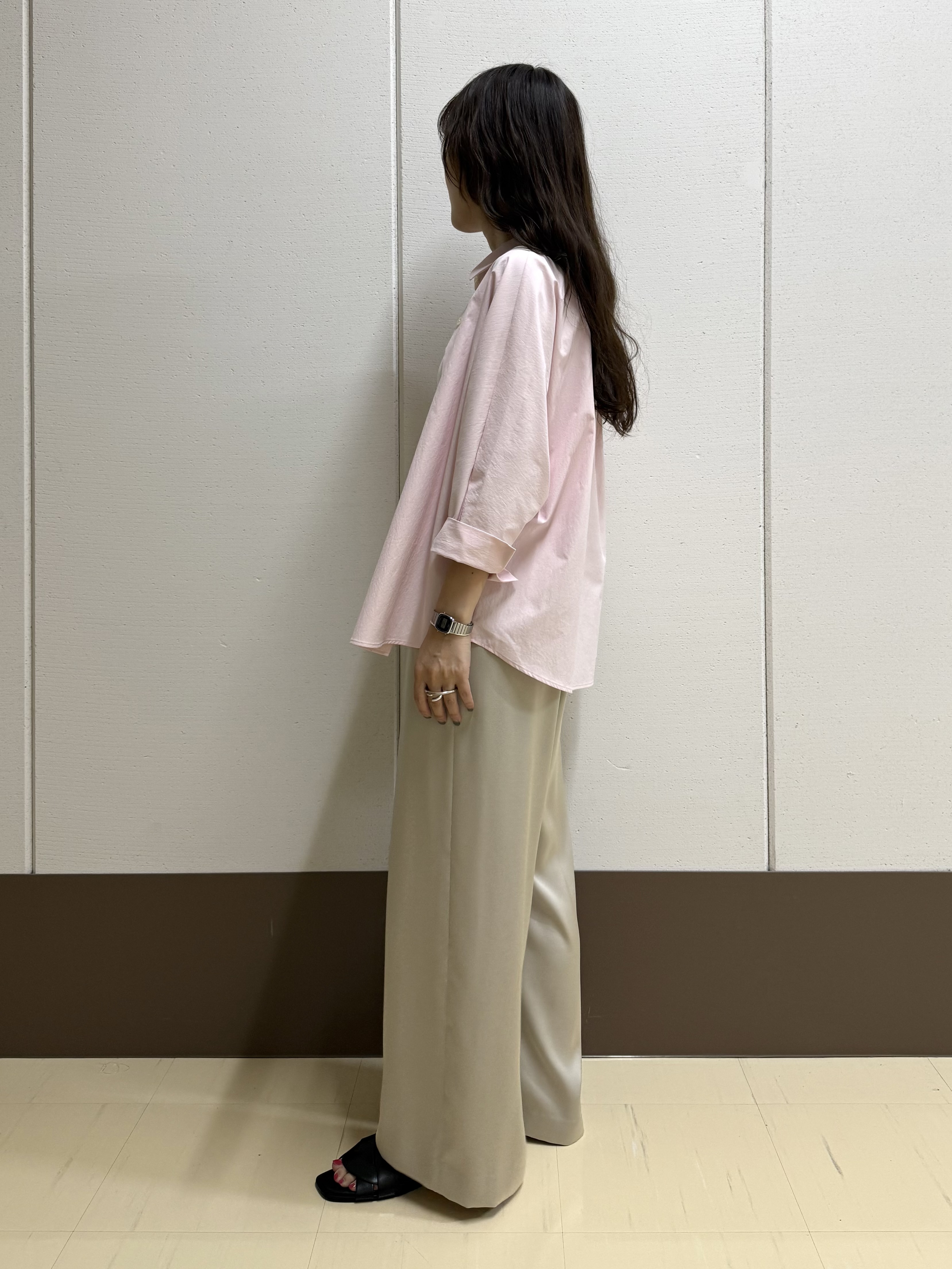 mamiさんの「INDIVI｜【洗える／前後2WAY】インナータンクトップ」を使ったコーディネート